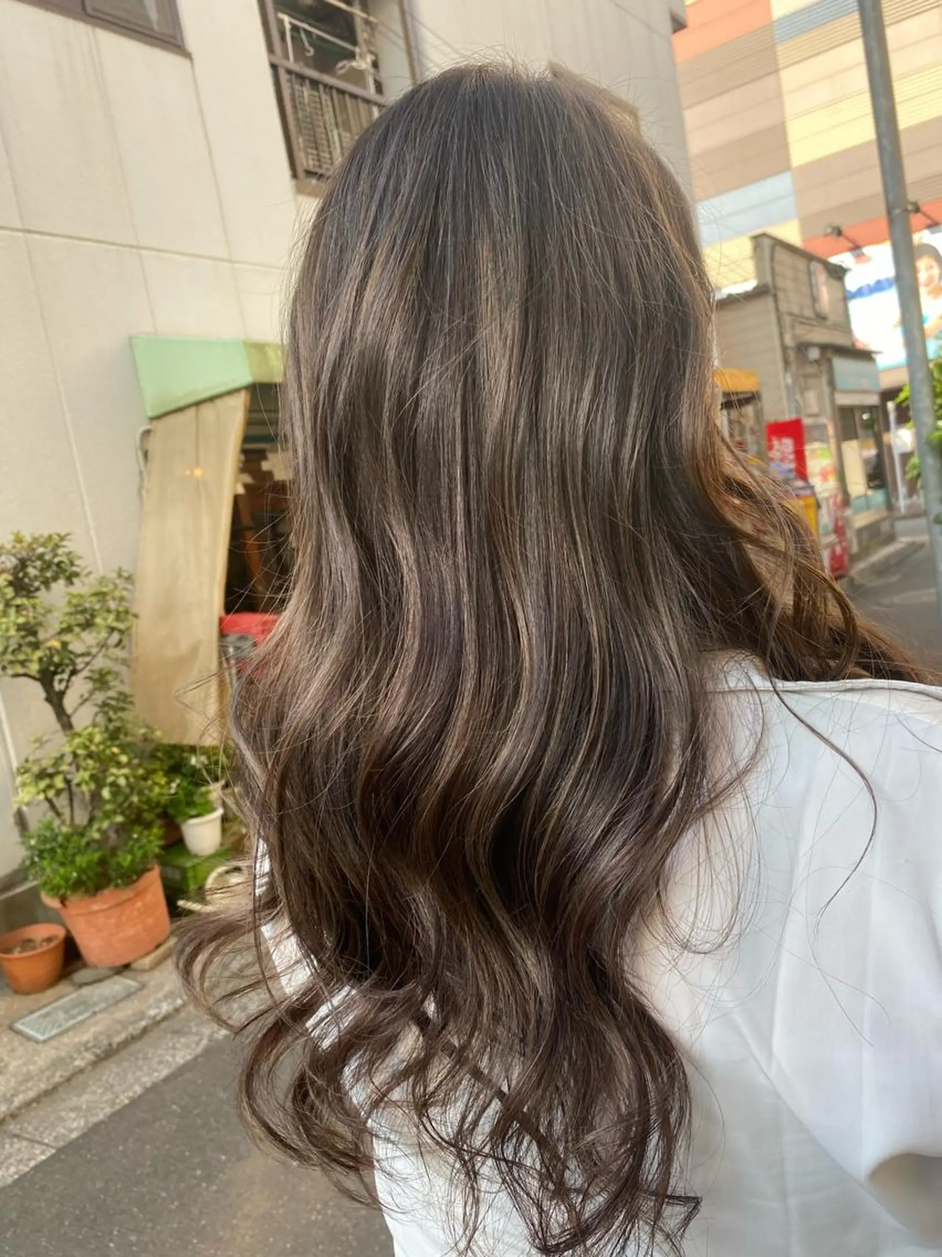 ロング カラー pep natsumiのヘアスタイル