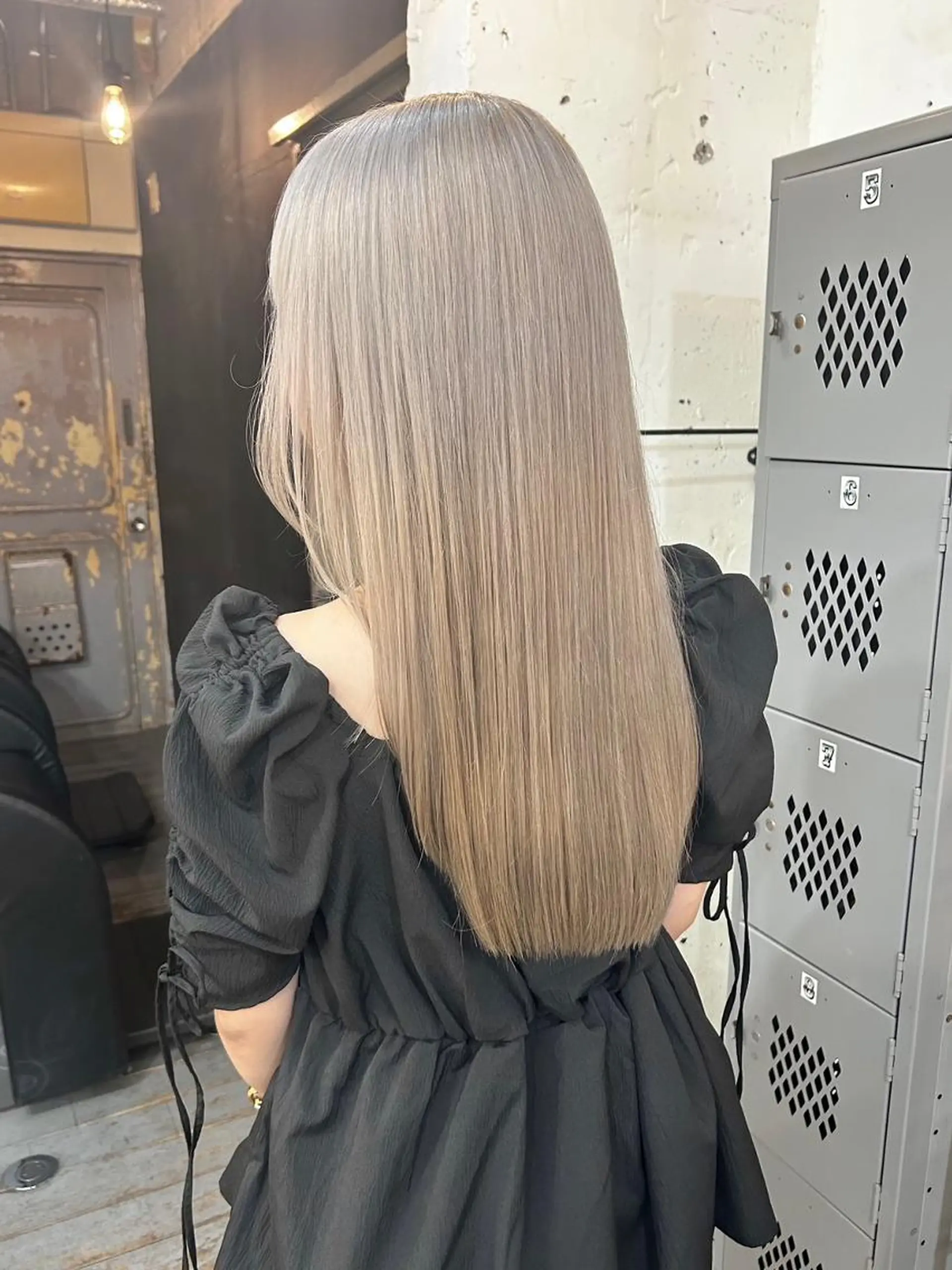 ロング カラー カット ヘアカラー トリートメント 🌼U24 ヘアデザインラボのヘアスタイル