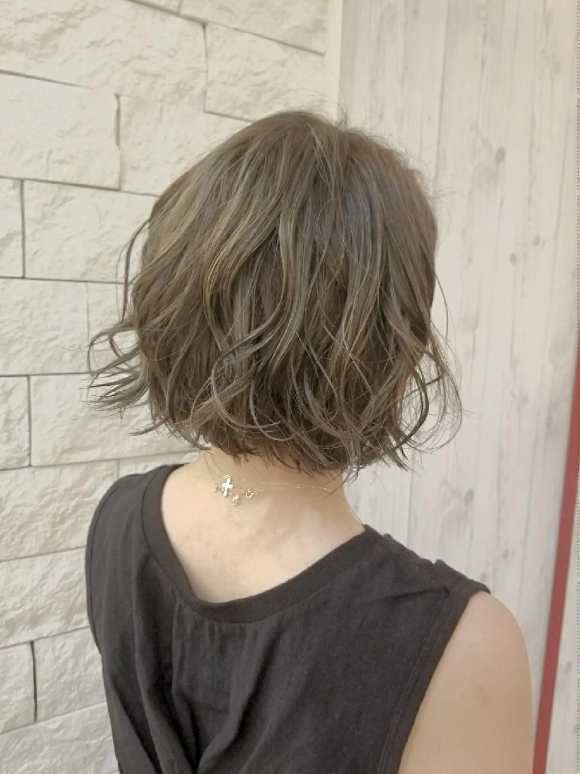 ショート カラー ヘアカラー Le Lien カジのヘアスタイル