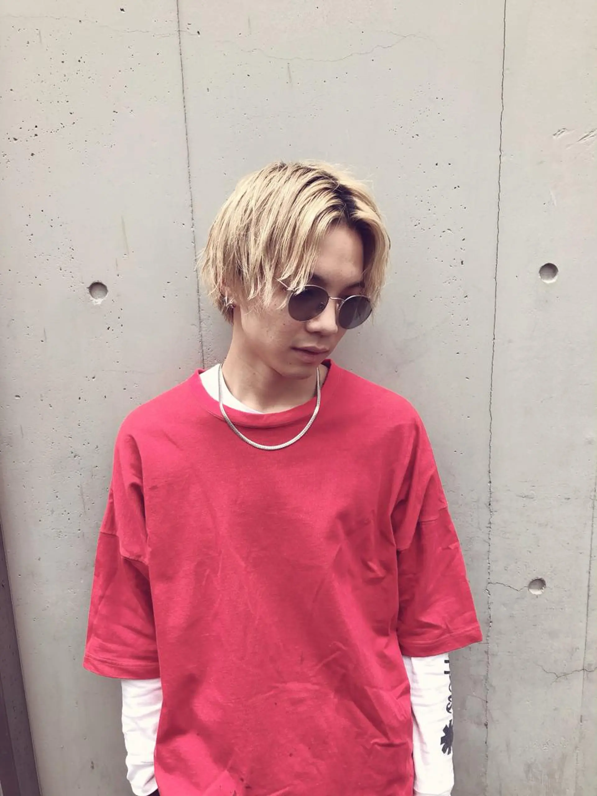 ショート カラー ブリーチ カット ヘアカラー トリートメント 浦山 和之のヘアスタイル