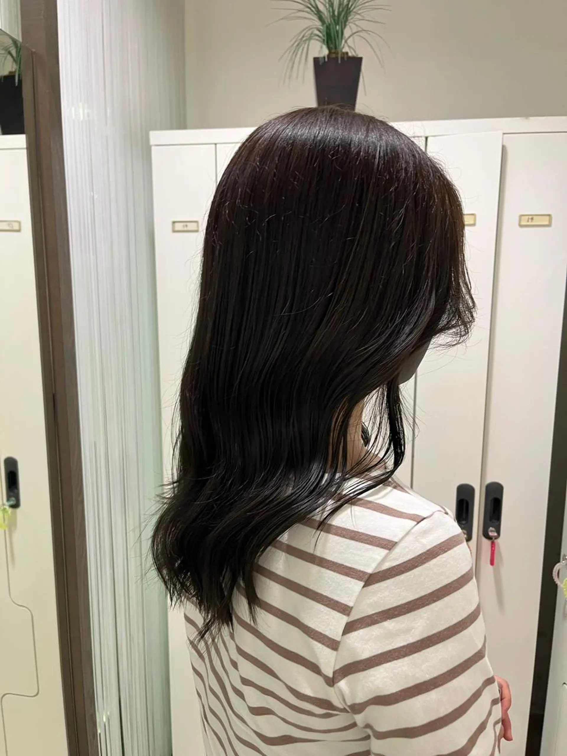 セミロング ぷつっとボブ/ちゅる ピンク/mika☆のヘアスタイル