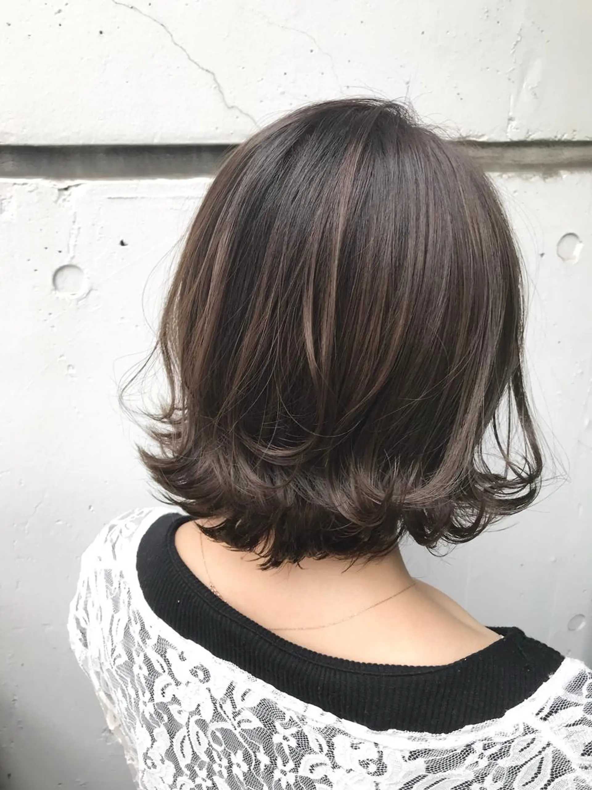 ミディアム カラー 原山 直人のヘアスタイル