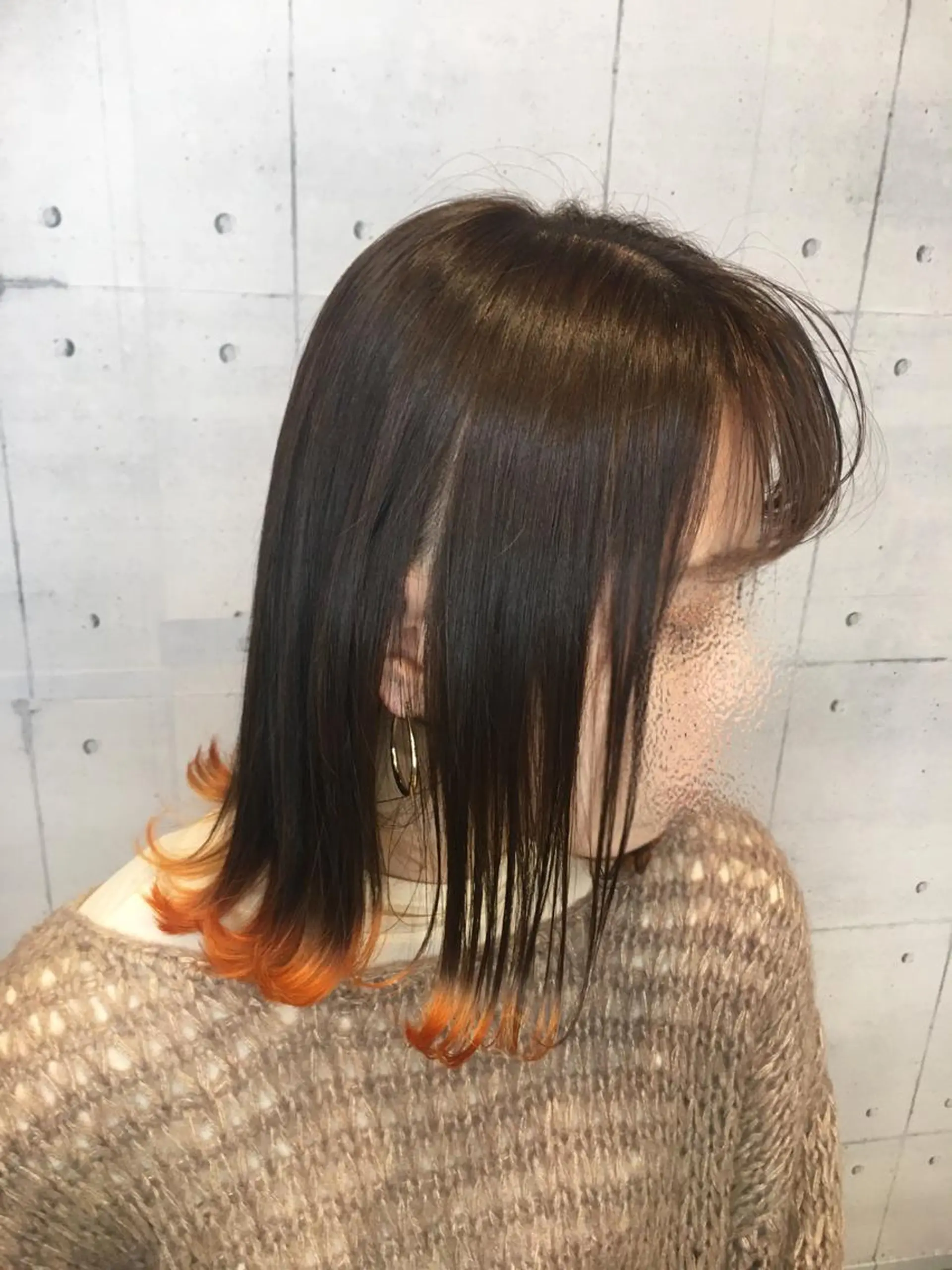 ミディアム カラー 韓・中華美女ヘア 🇰🇷×🇨🇳のヘアスタイル