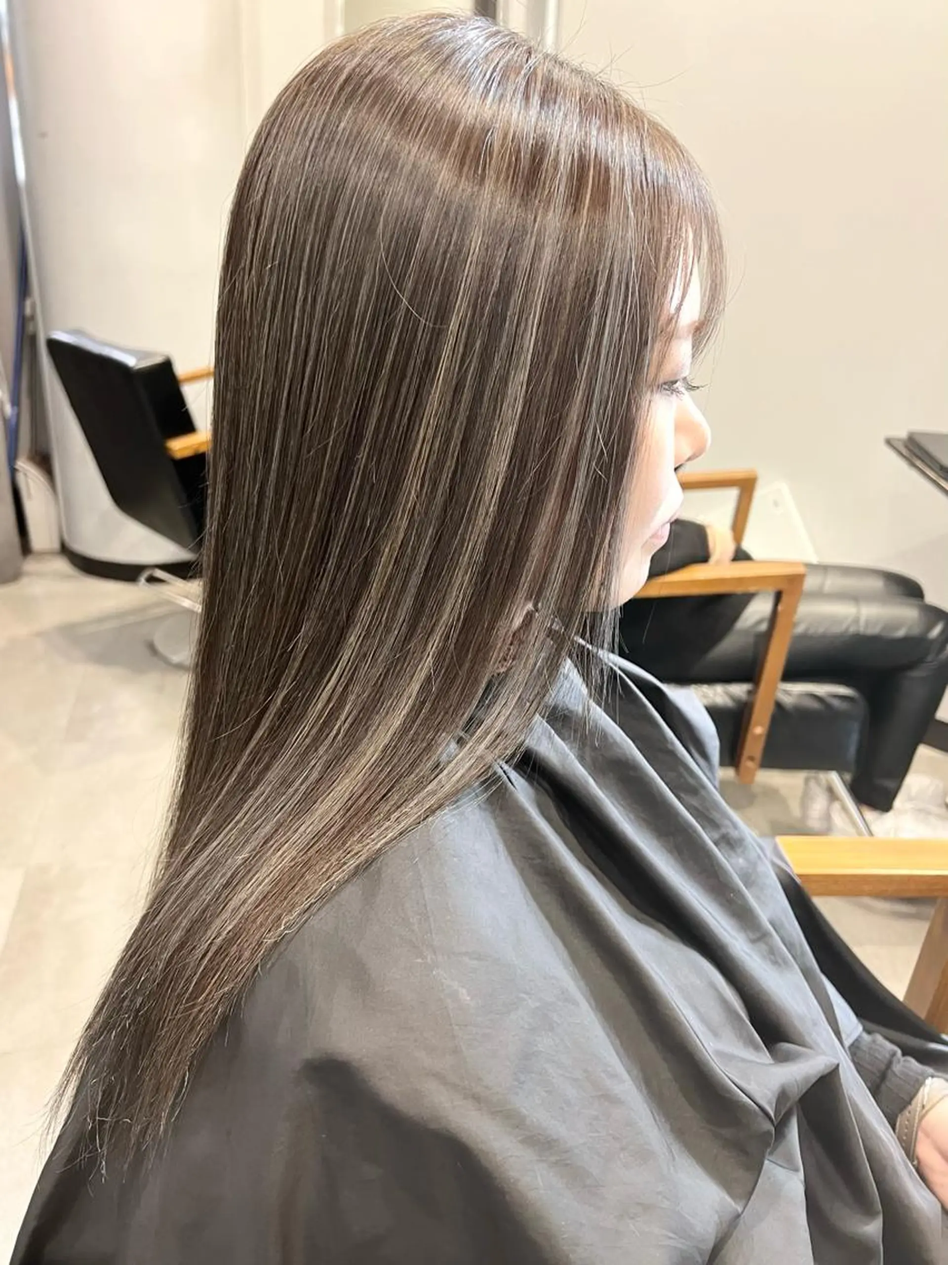 ロング ヘアカラー トリートメント KYOKO 【Bear】のヘアスタイル