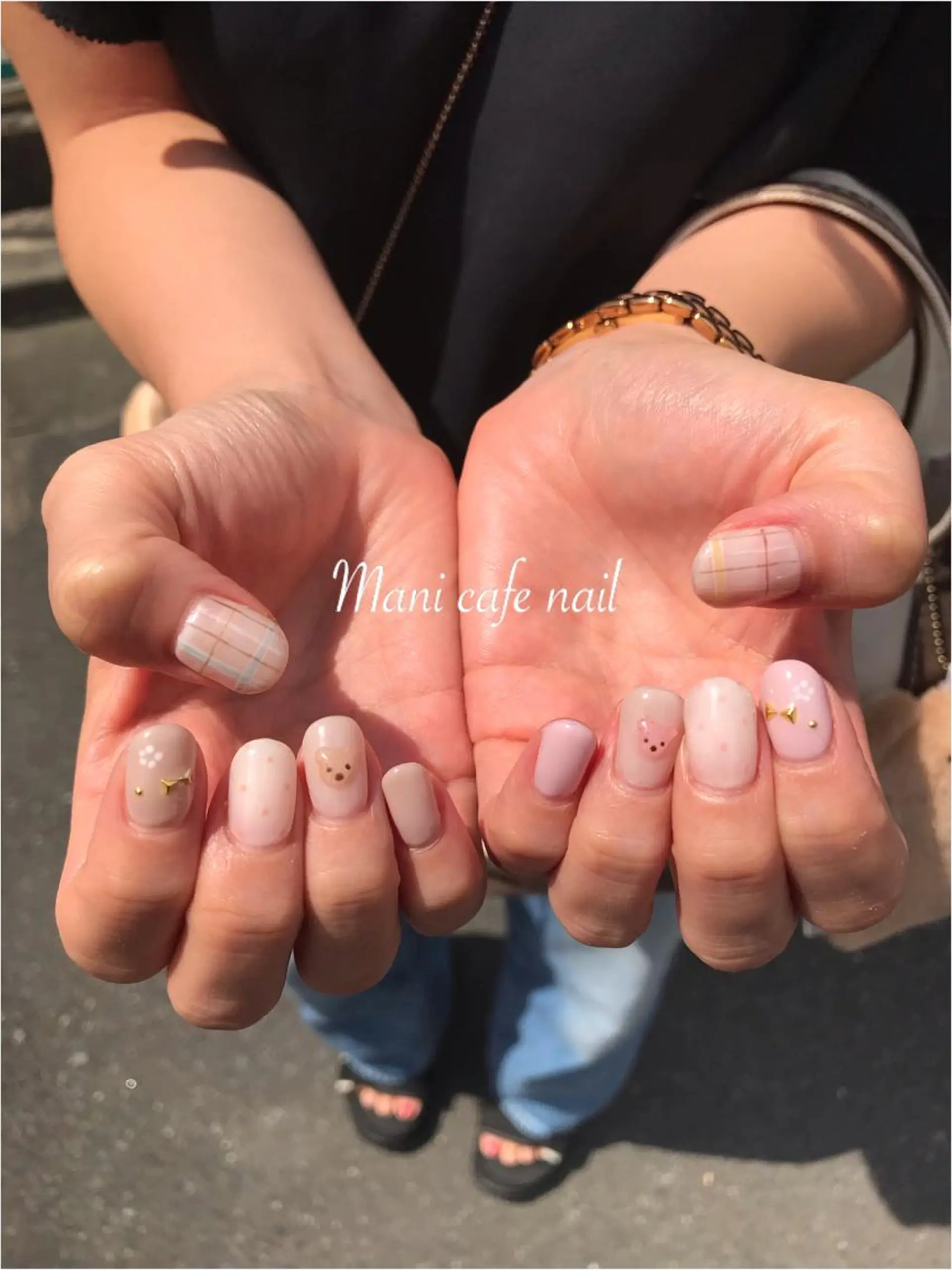ネイル ハンドネイル Mani cafe nailのネイルデザイン