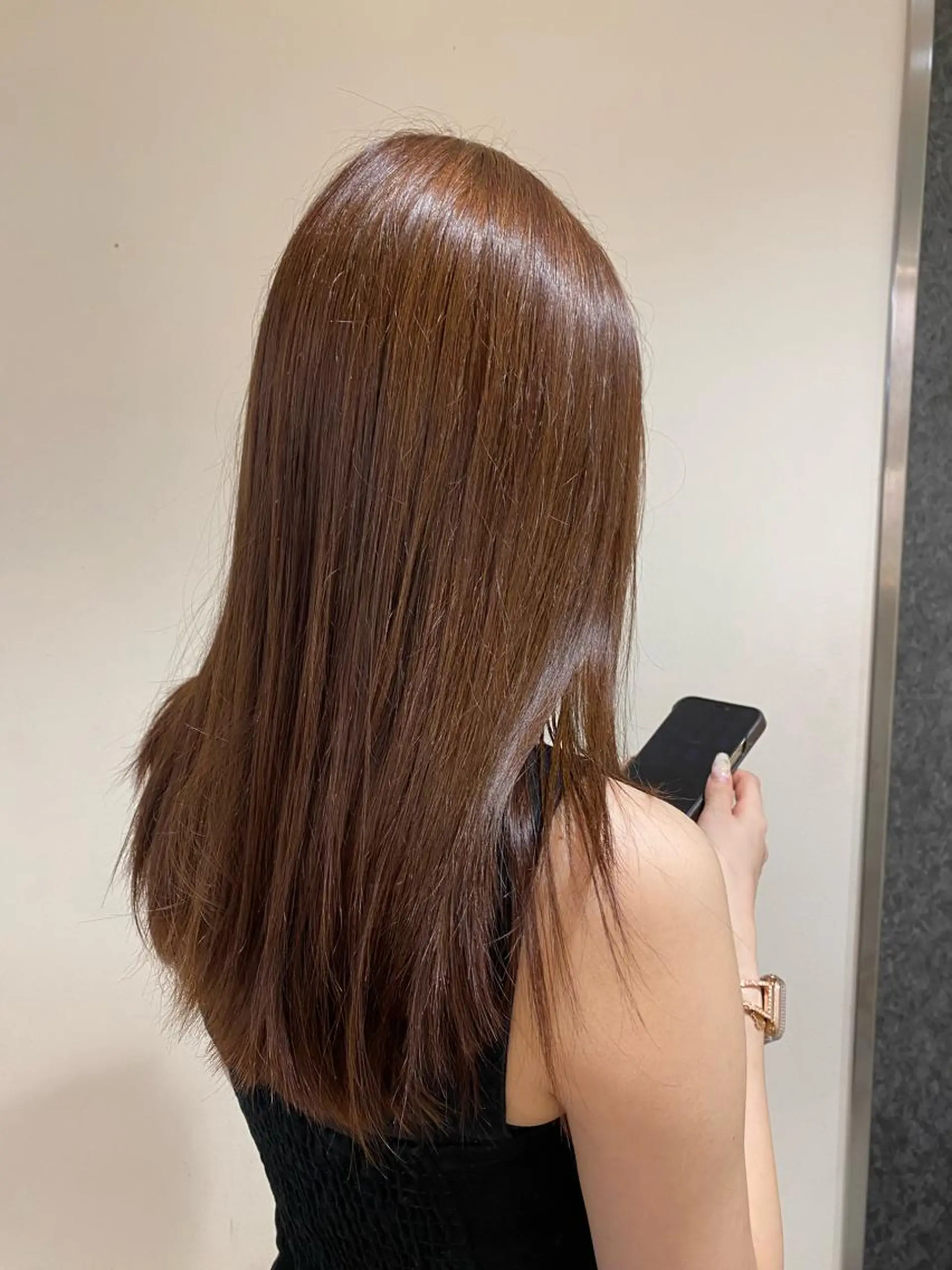 セミロング カラー ヘアアレンジ ヘアカラー ボブ /ニュアンス/ satomi🧸💖のヘアスタイル