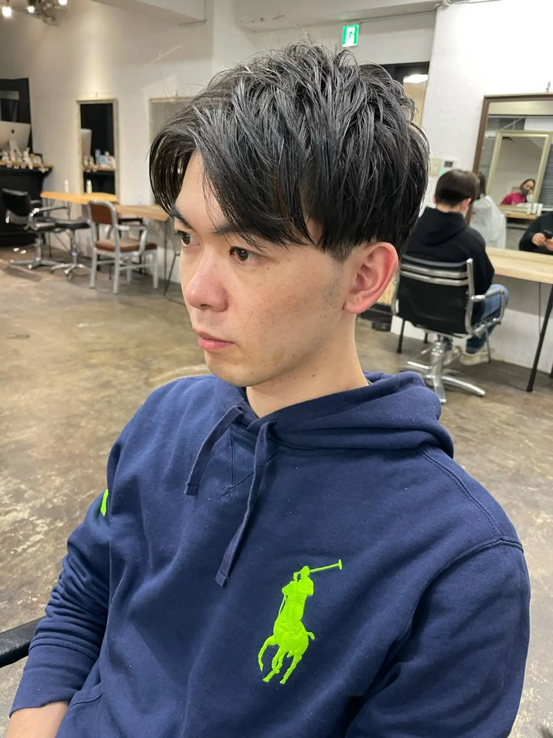 ショート メンズ メンズパーマ メンズ特化ryoのヘアスタイル