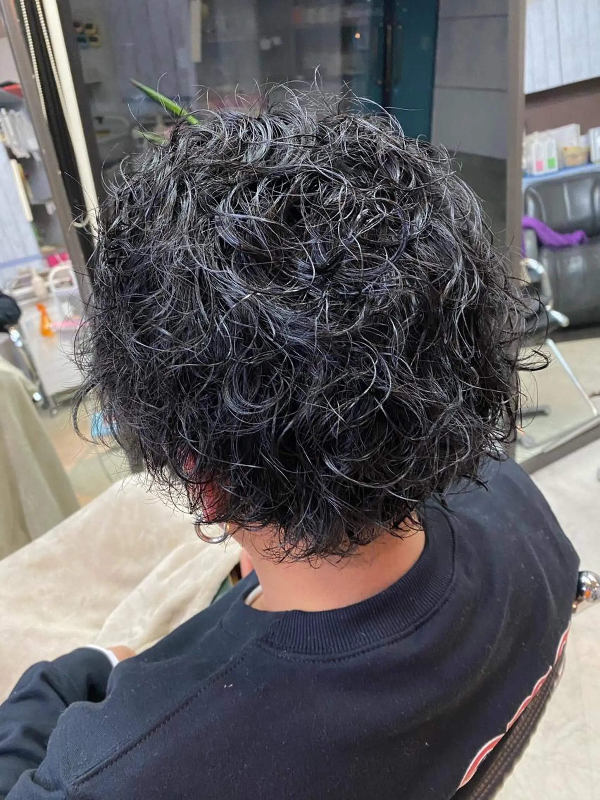 ミディアム パーマ メンズ カット パーマ トリートメント imaizumi takuyaのヘアスタイル