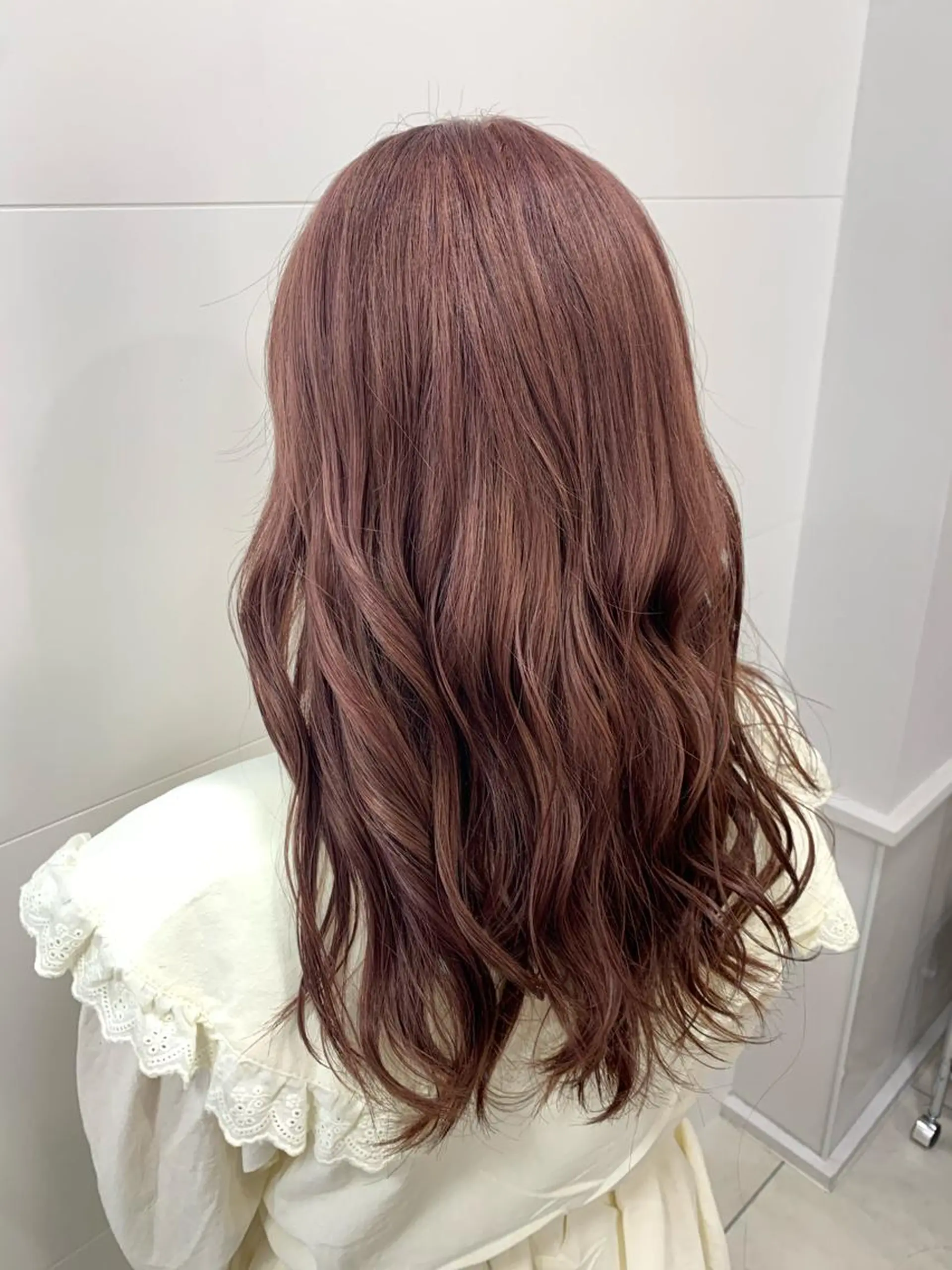 ロング カラー ヘアカラー トリートメント 山下恋佳/矢場町/ ブリーチ/ショートのヘアスタイル