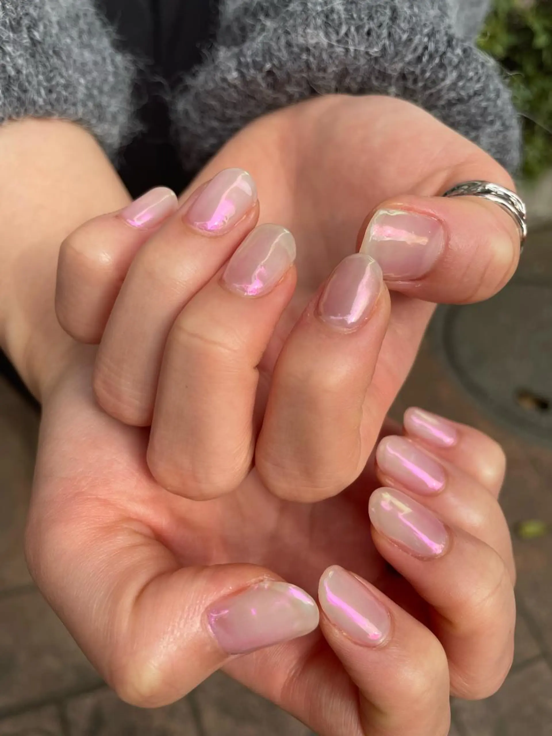 ネイル オーロラネイル ハンドネイル ROCCO nailのネイルデザイン