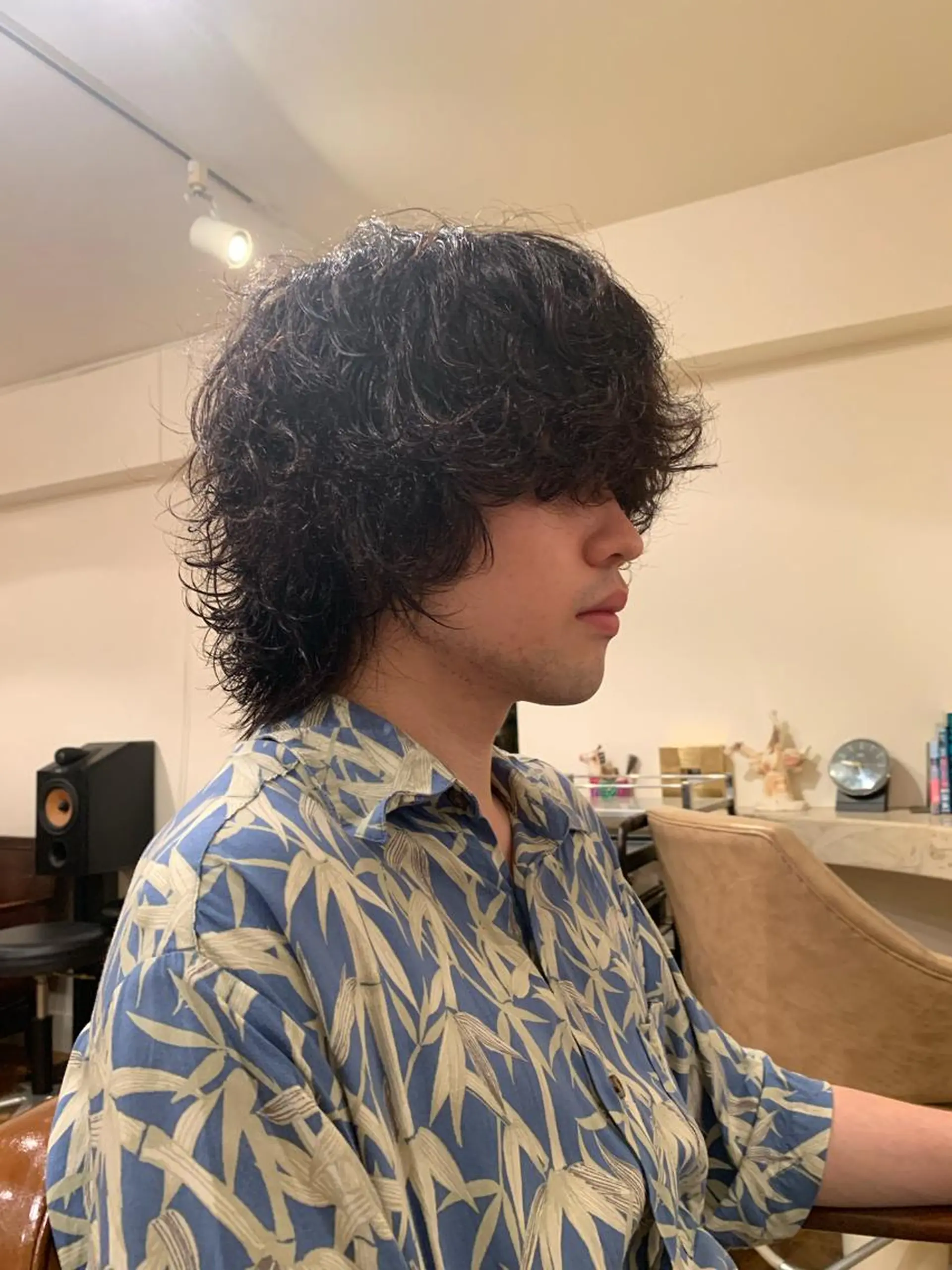 カラー パーマ メンズ 村田 陸のヘアスタイル