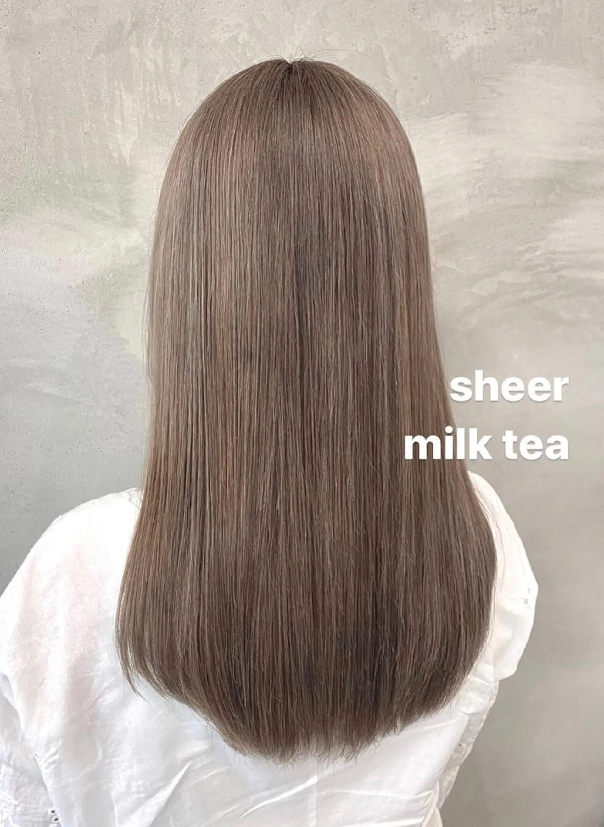 ロング カラー ブリーチ 透明感カラー ヘアカラー トリートメント 🫧透明感カラー🫧 OIKAWAのヘアスタイル