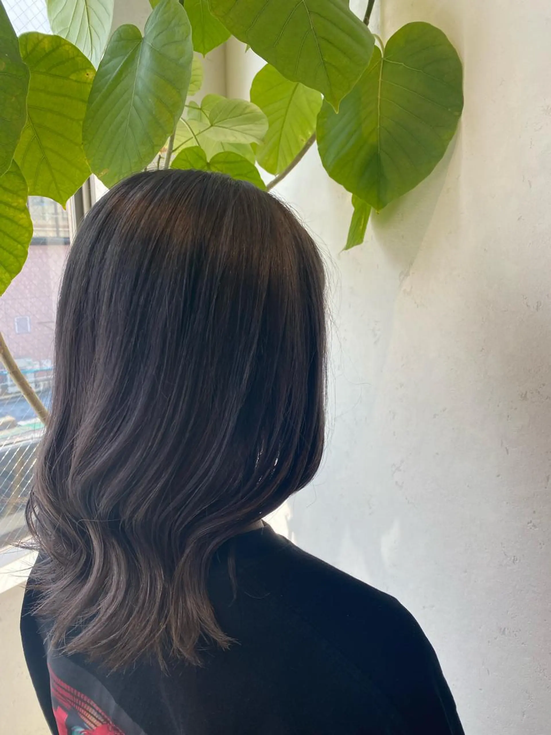 セミロング 韓国ヘア🕊村上 ののこ🕊のヘアスタイル