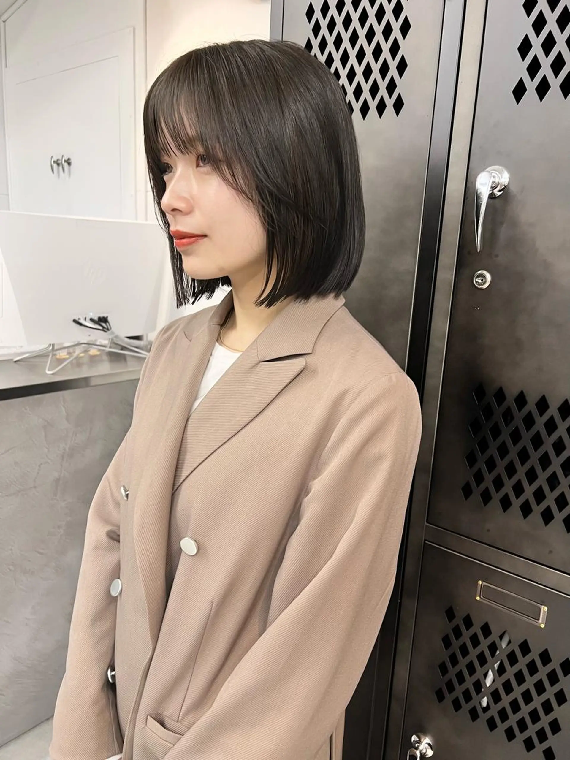 ショート カラー カット ヘアカラー トリートメント 樫原裕二/レイヤー カット/透明感カラーのヘアスタイル