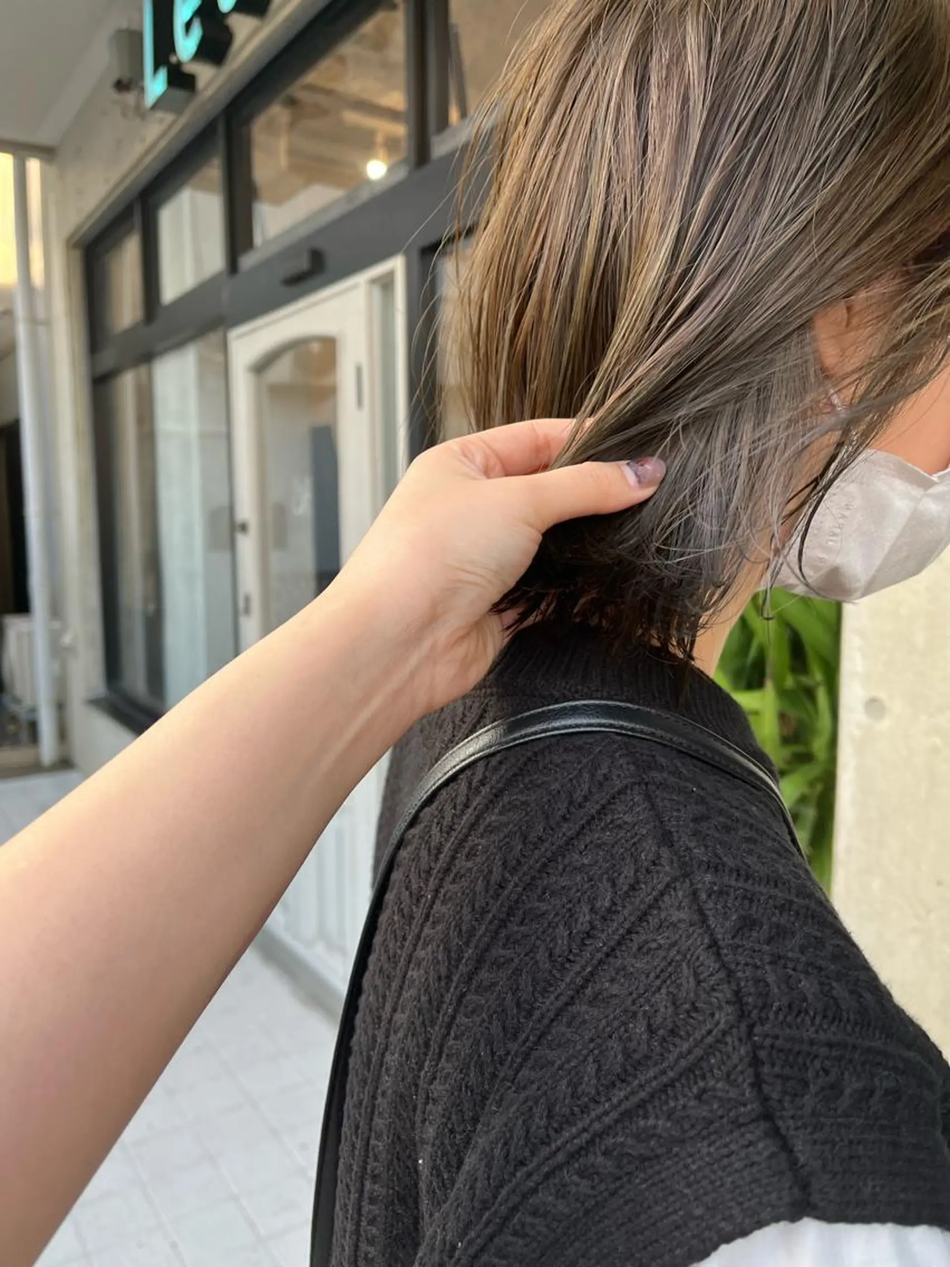 ミディアム イタヤ マイカのヘアスタイル