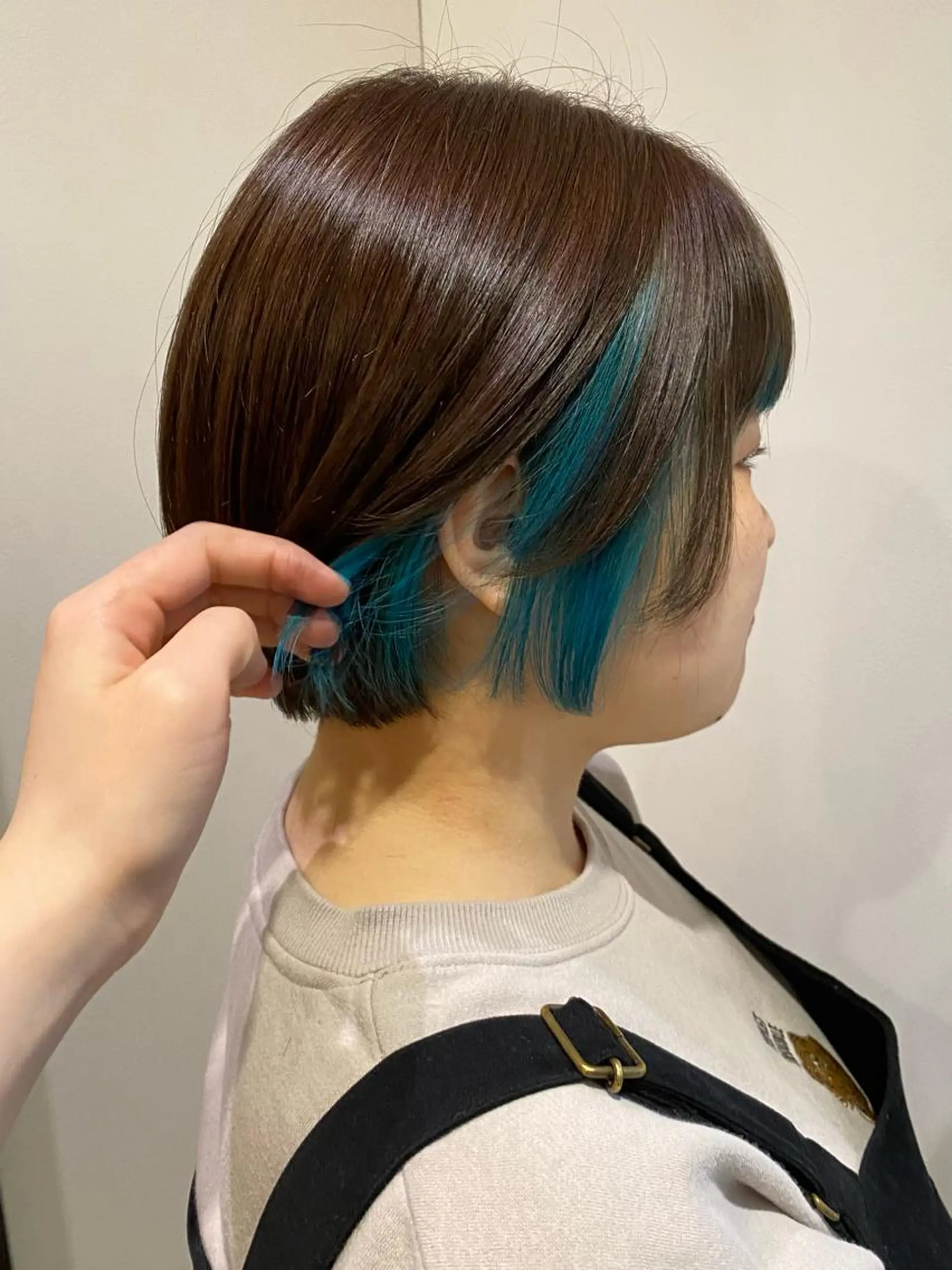 ショート カラー 暖色艶カラー♥️ nagi♥️のヘアスタイル