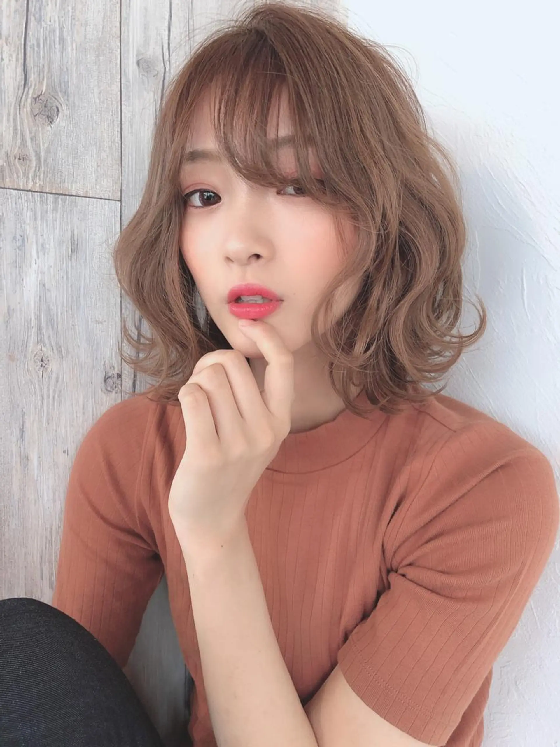 カット ヘアカラー トリートメント 服部 真緒のヘアスタイル