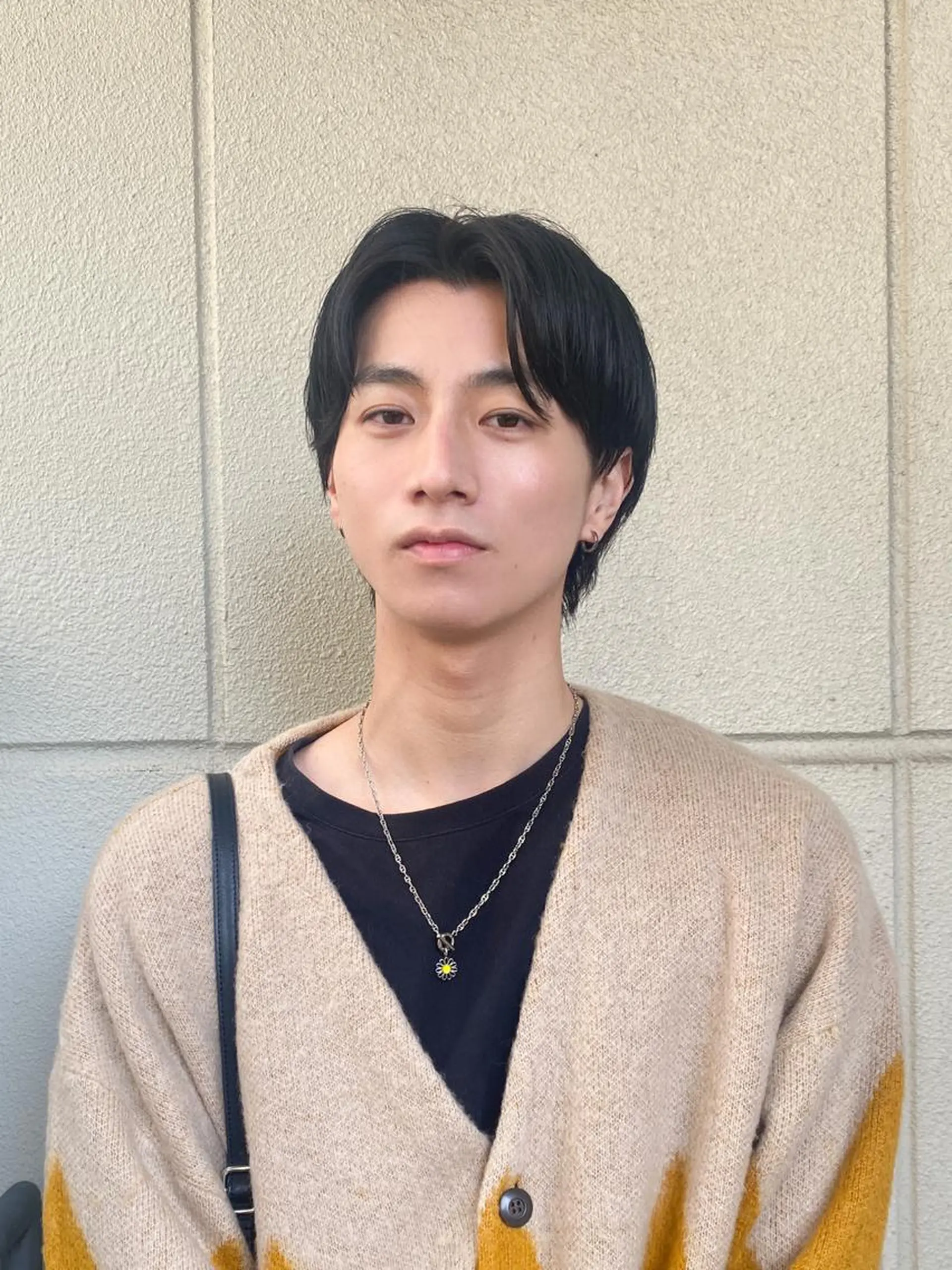 ショート メンズ センターパート ボブ/髪質改善/ レイヤー/池澤慎人のヘアスタイル