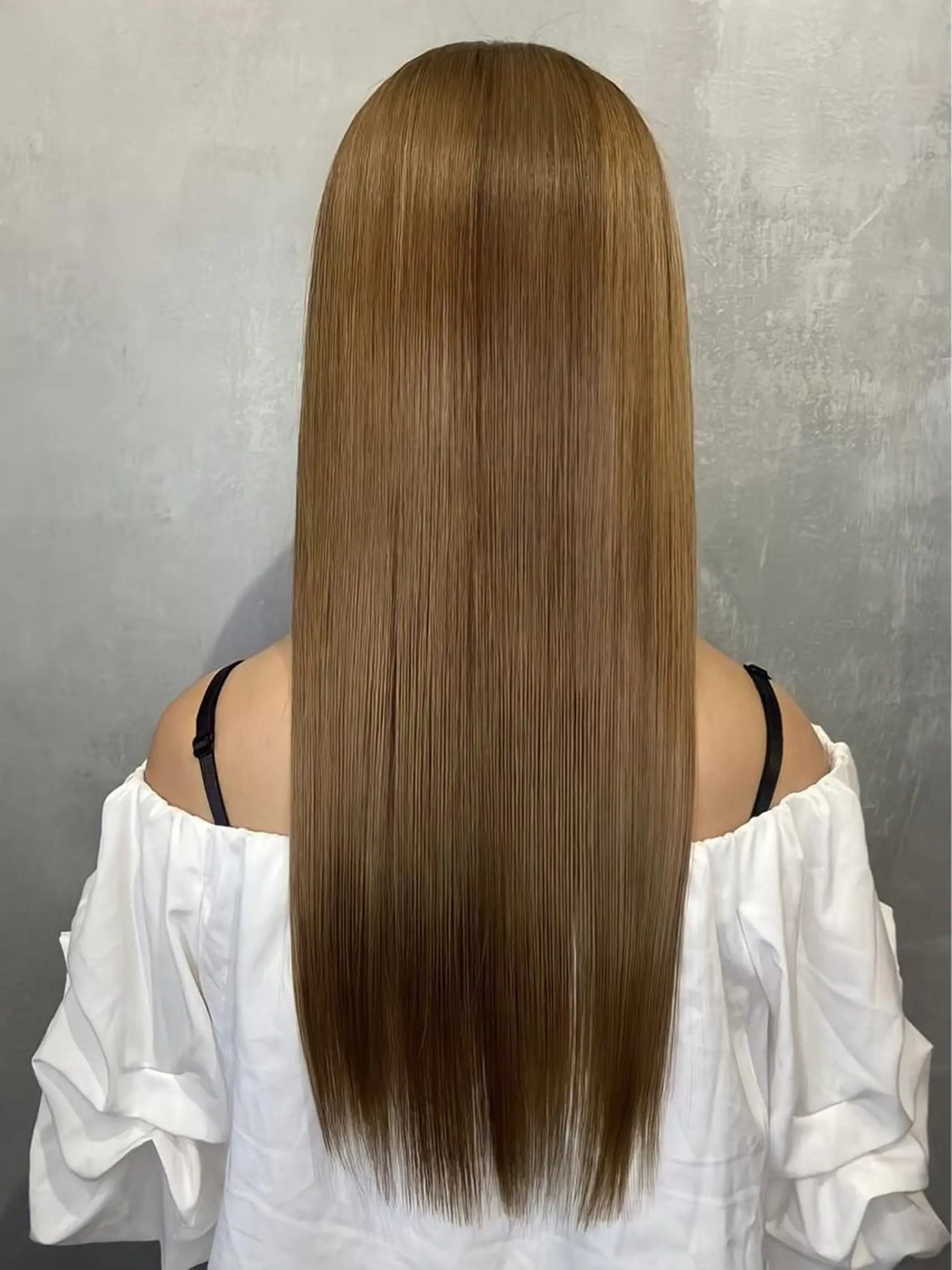 ロング 髪質改善 韓国風ヘア トリートメント ツバサ 髪質改善のヘアスタイル