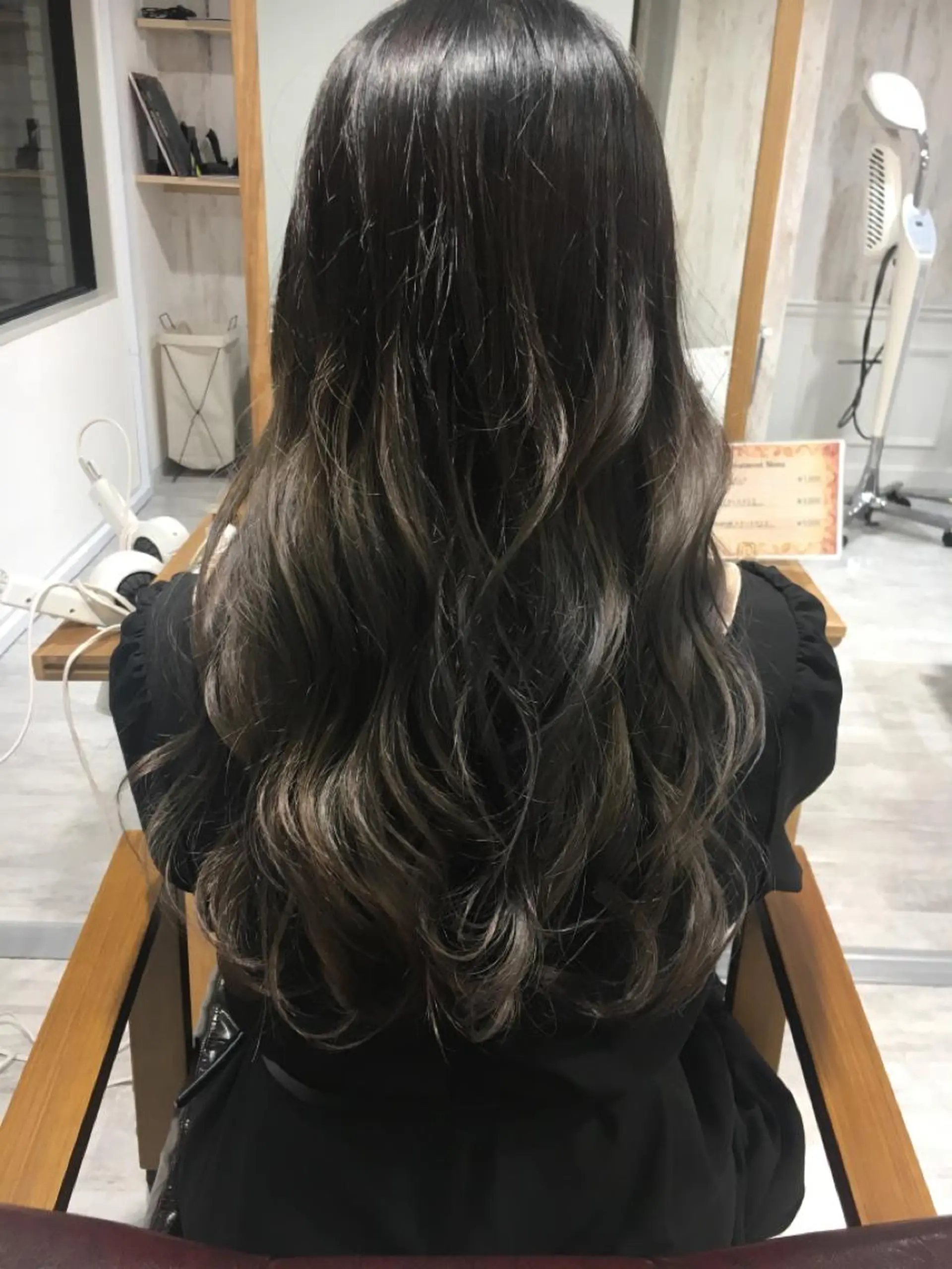 ロング カラー レイヤーカット/艶髪 🌈高橋遥香🌈のヘアスタイル