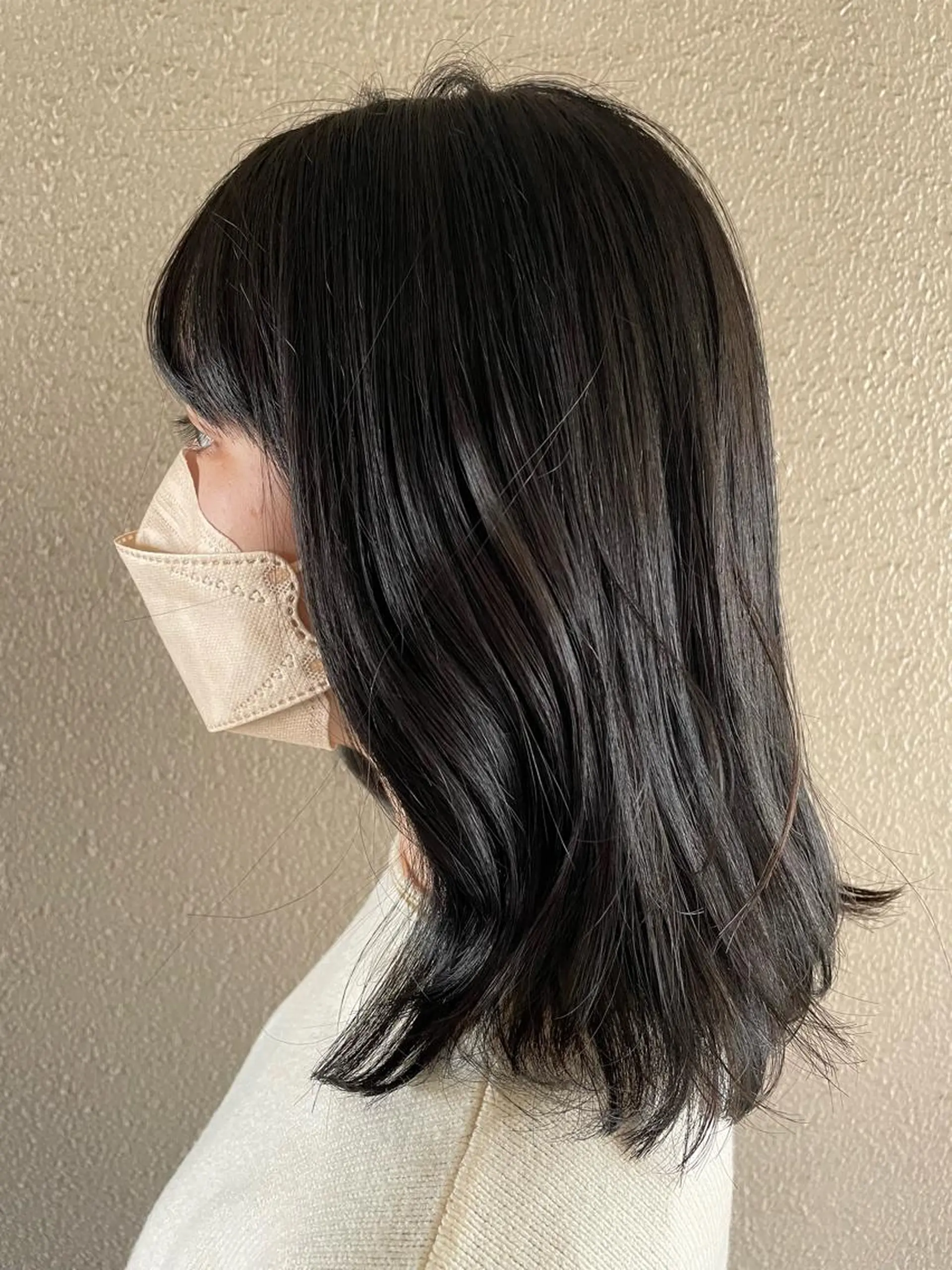 ミディアム カラー アッシュ オレンジ サダハルカ ｜chouetteのヘアスタイル