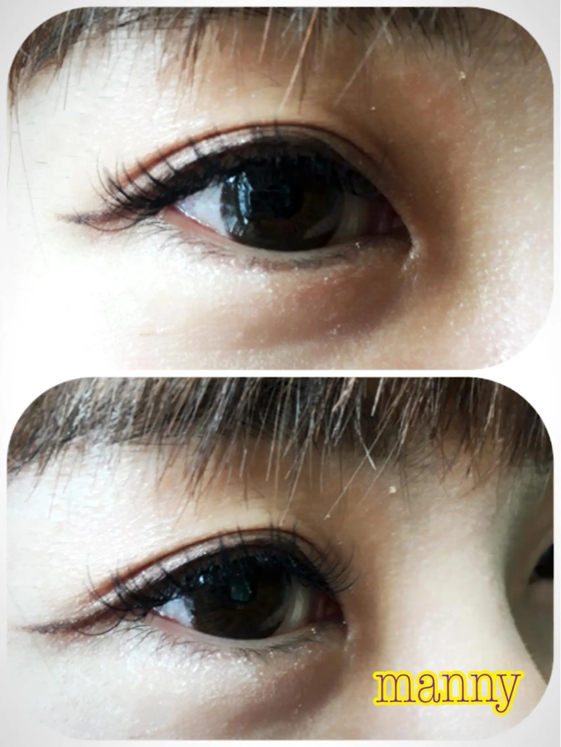 マツエク・マツパ Cカール manny eyelashのマツエク・マツパデザイン