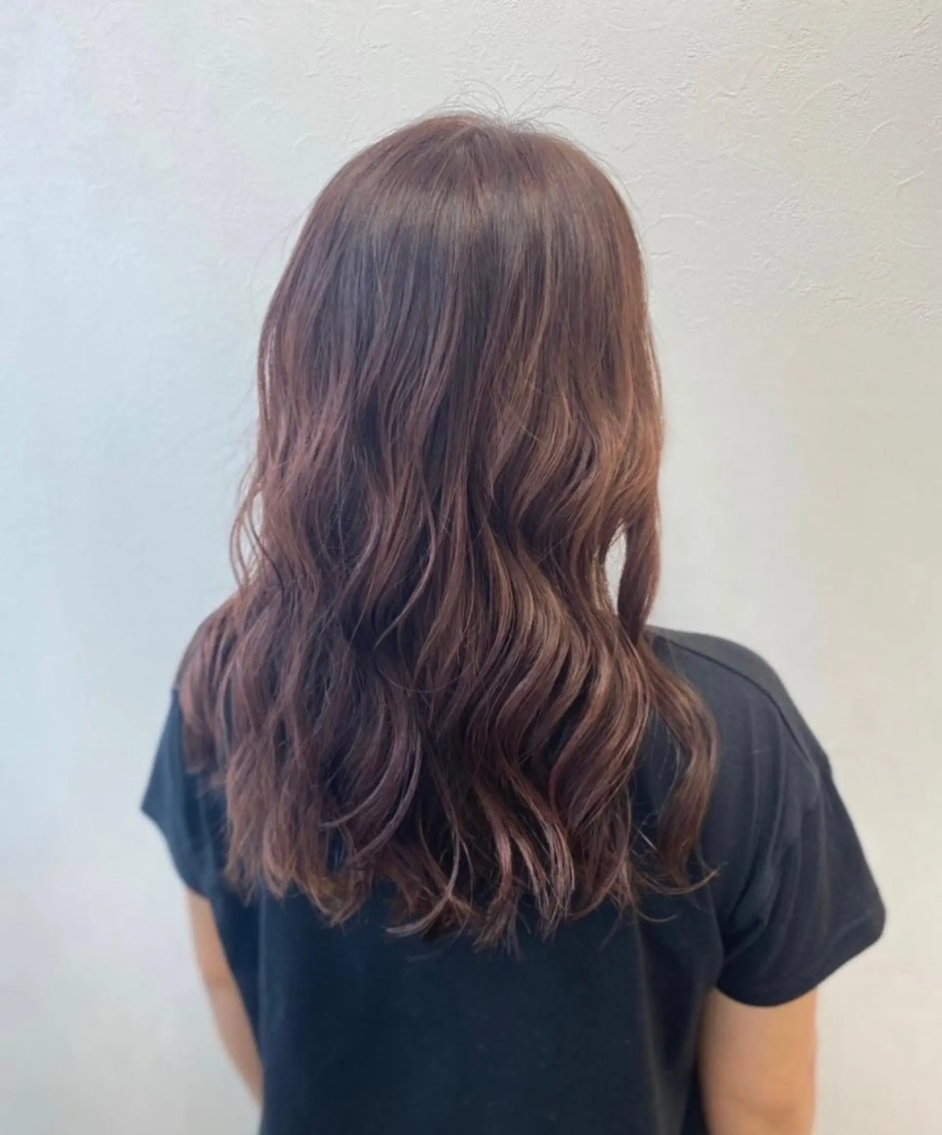 セミロング カラー パーマ 川越山田 RALFのヘアスタイル
