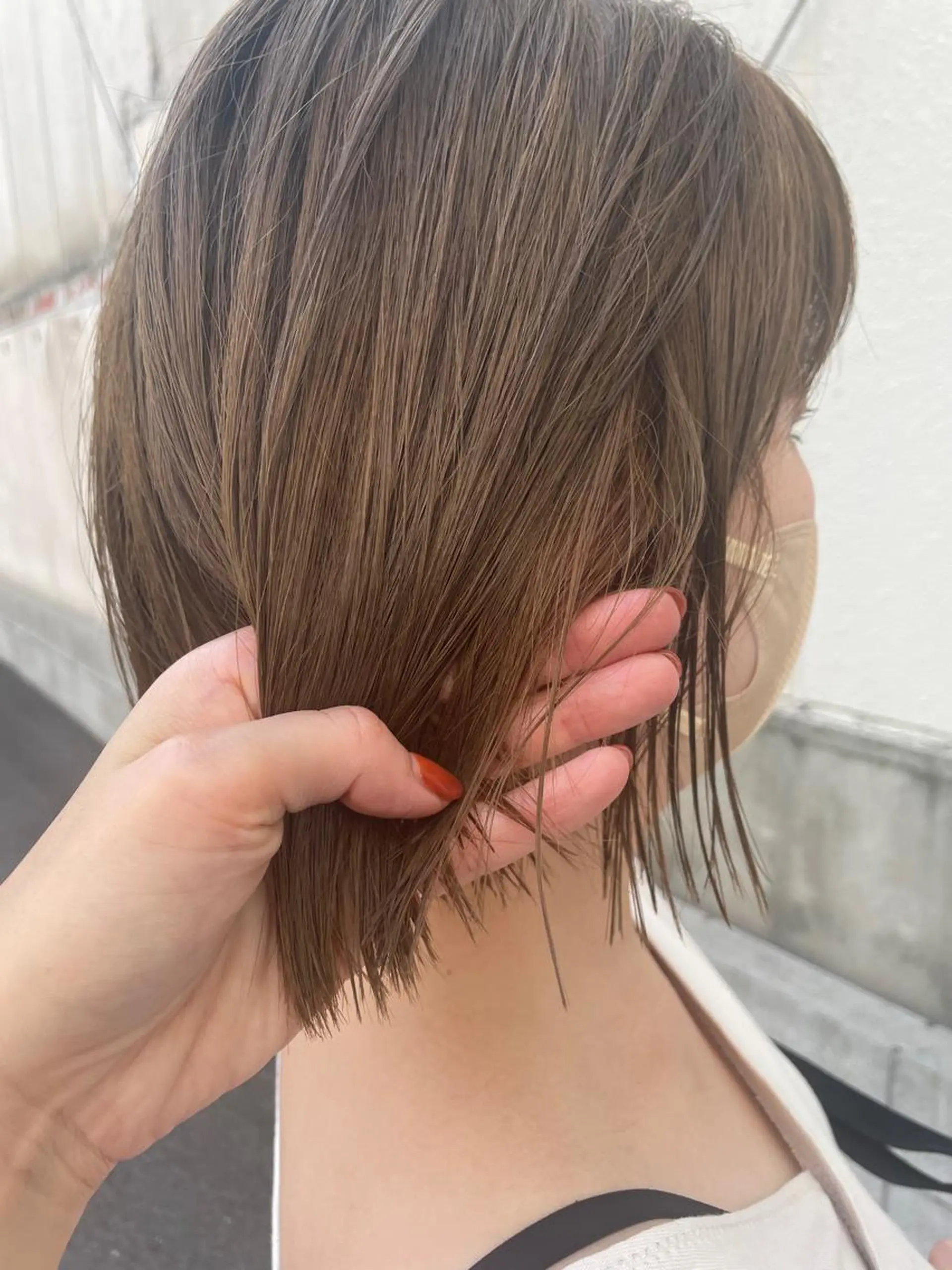 ショート カット ヘアカラー トリートメント さの あやねのヘアスタイル