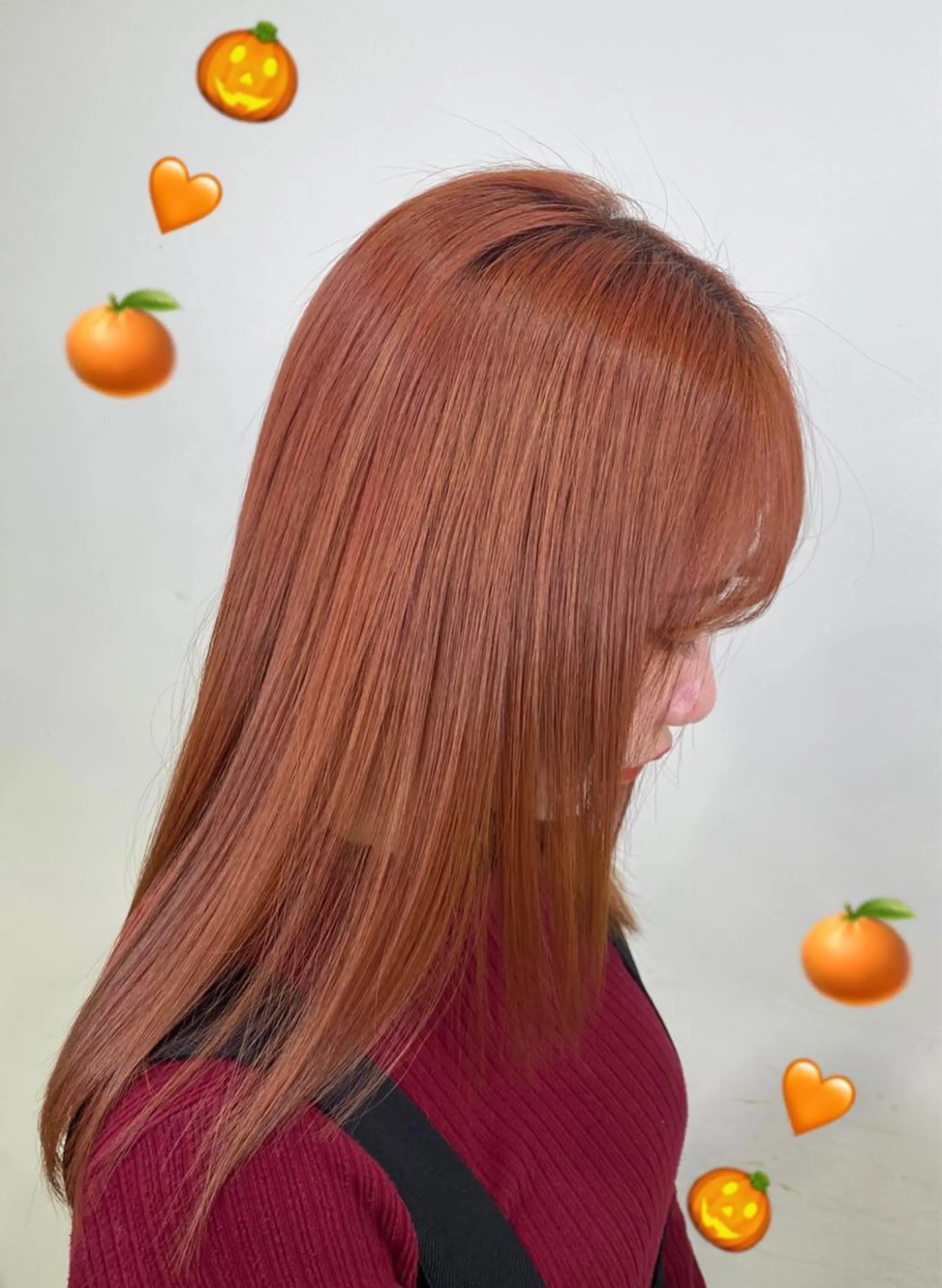 ロング カラー ヘアアレンジ TSUNA 🌙 Lim 五反田のマツエク・マツパデザイン