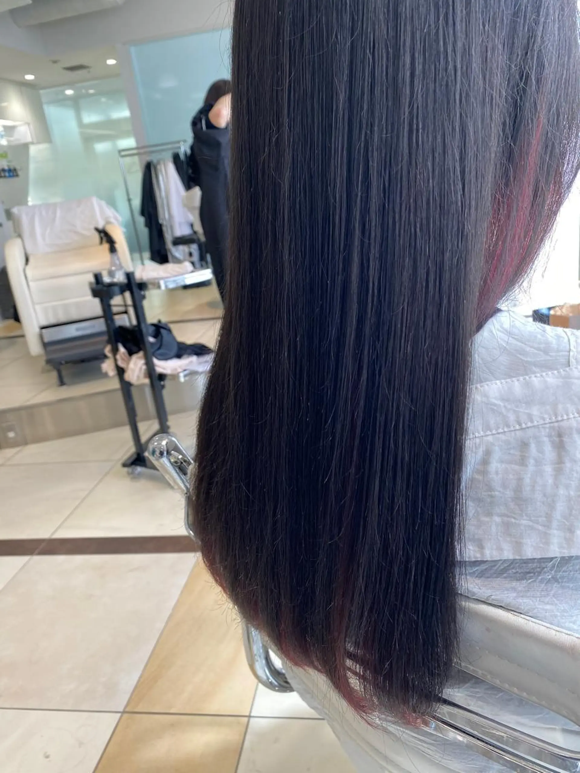 セミロング トリートメント 高本 明日香のヘアスタイル