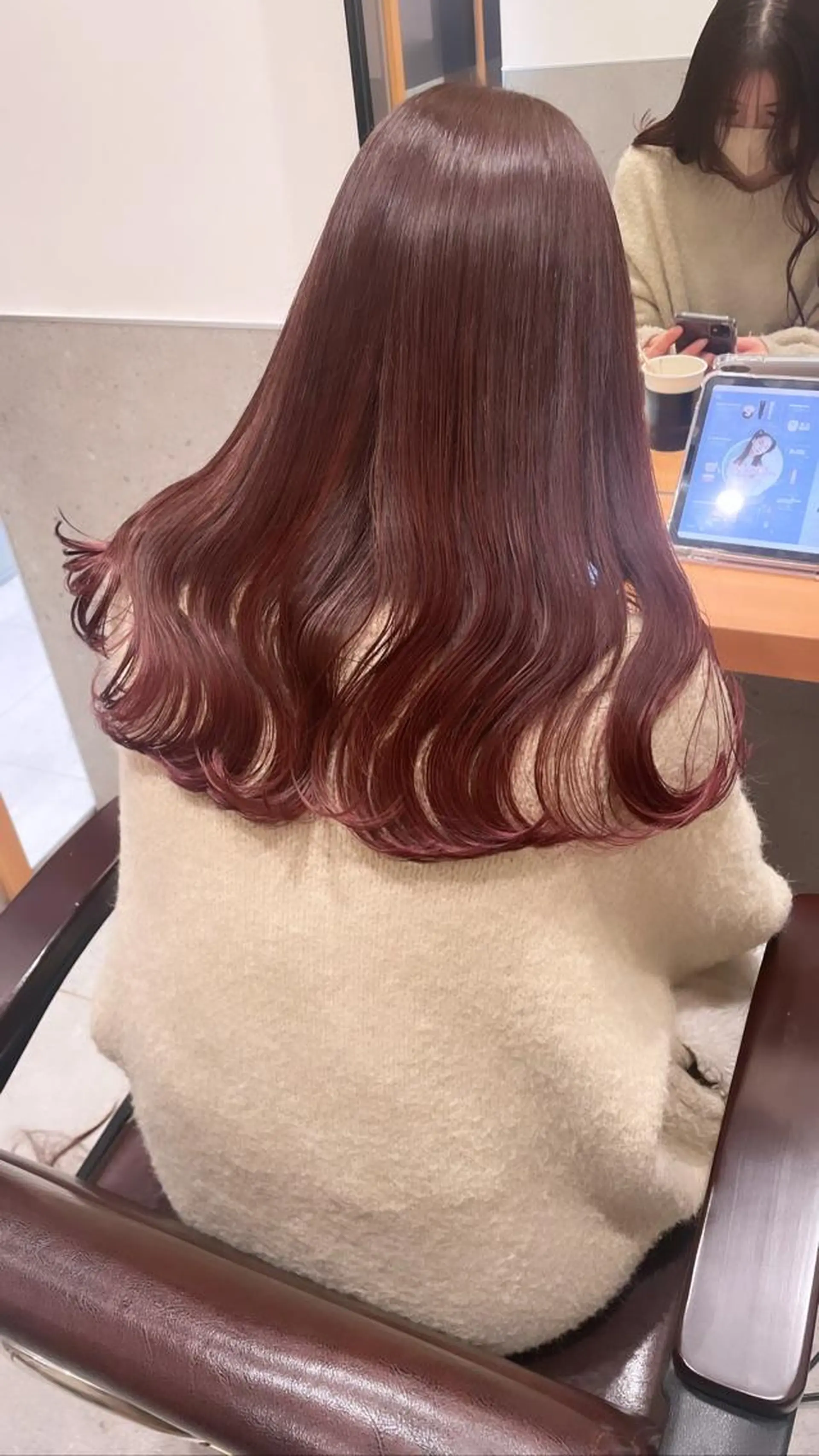 セミロング カラー カット ヘアカラー トリートメント 大人girly🛋️ 🤍yukakoのヘアスタイル