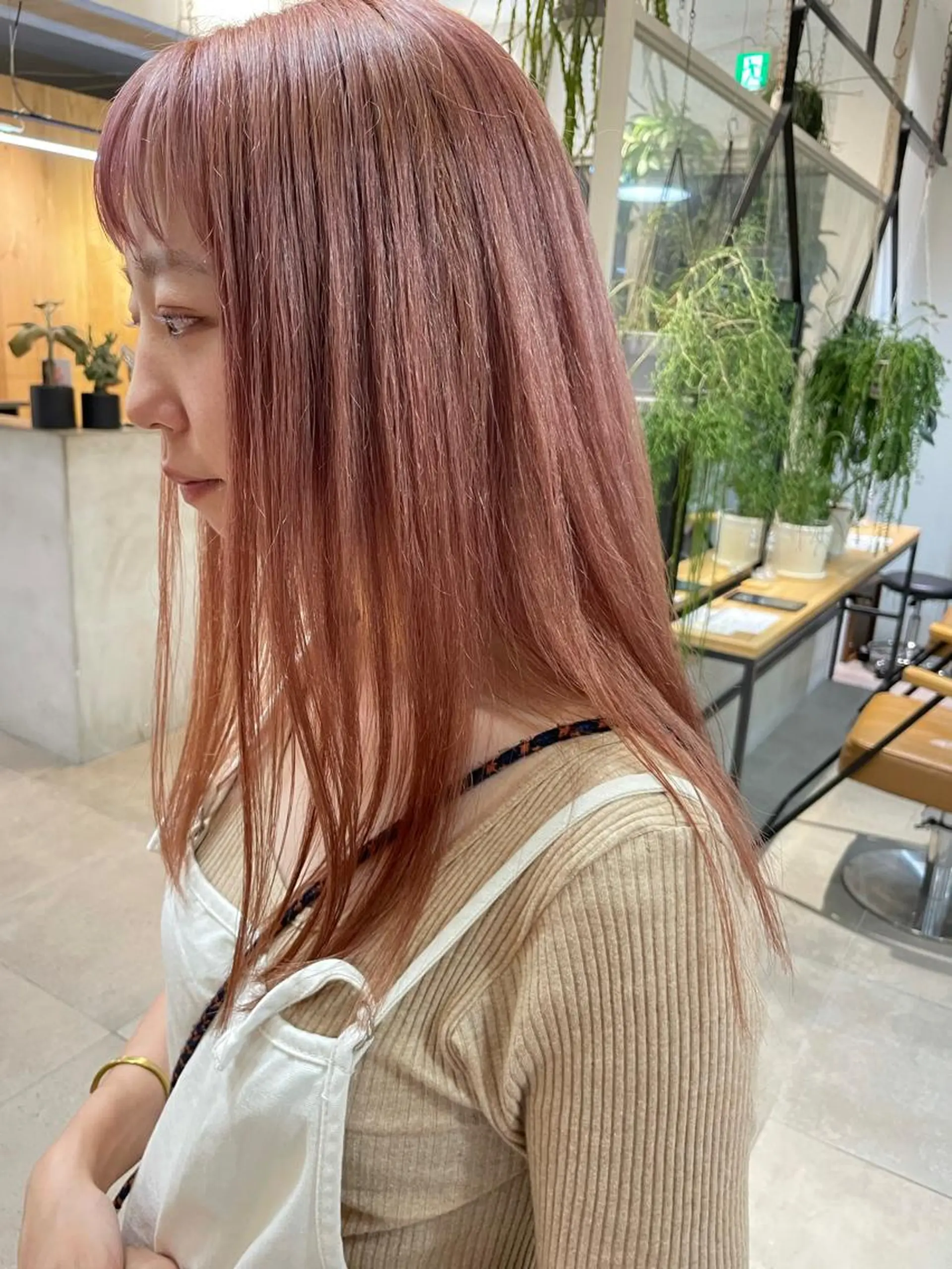 ロング 小顔レイヤー×コンパ クトボブ/林隆平のヘアスタイル