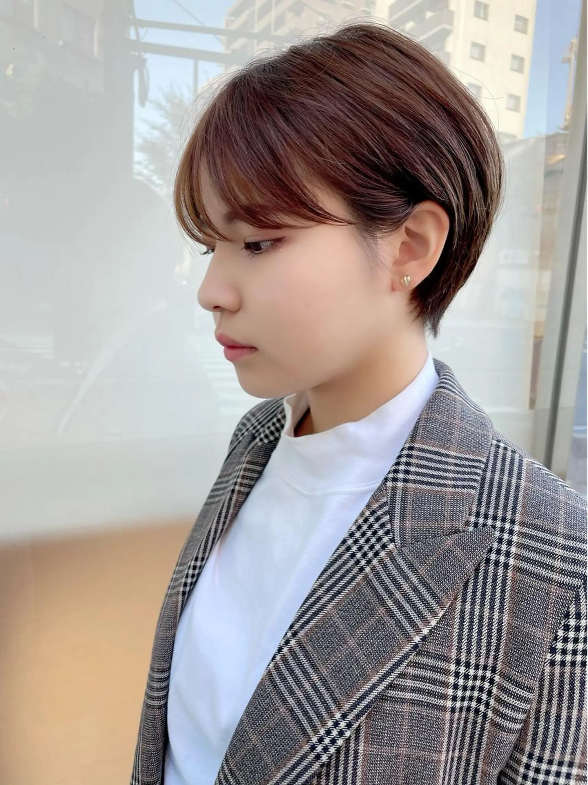 ショート 三鷹で1番ショート ボブをカットする新谷のヘアスタイル