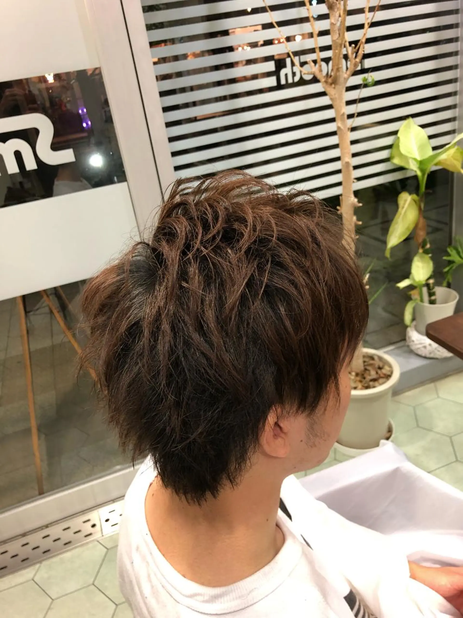 ショート メンズ カット share salon　SCENA所属・堤太志 メンズパーマ特化のヘアスタイル