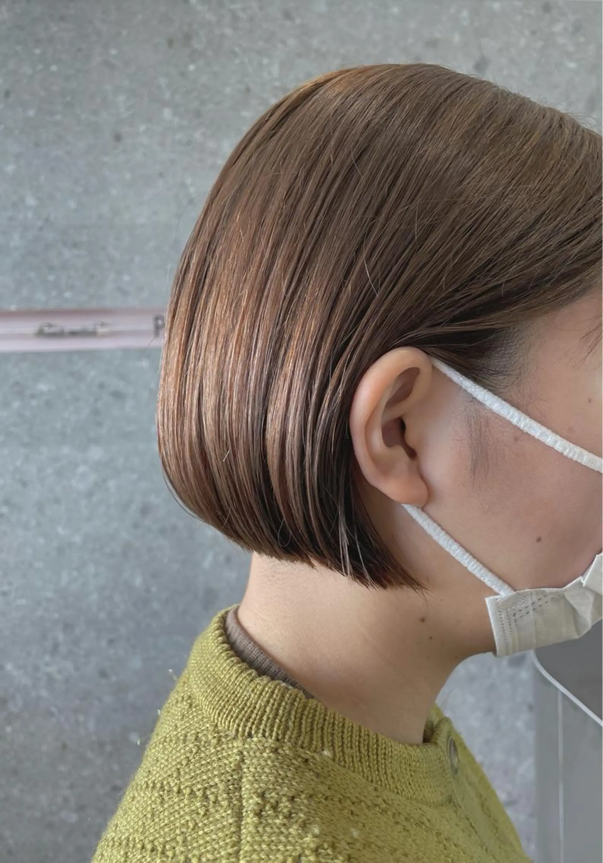 ショート カラー カット ヘアカラー トリートメント 山下 千明のヘアスタイル