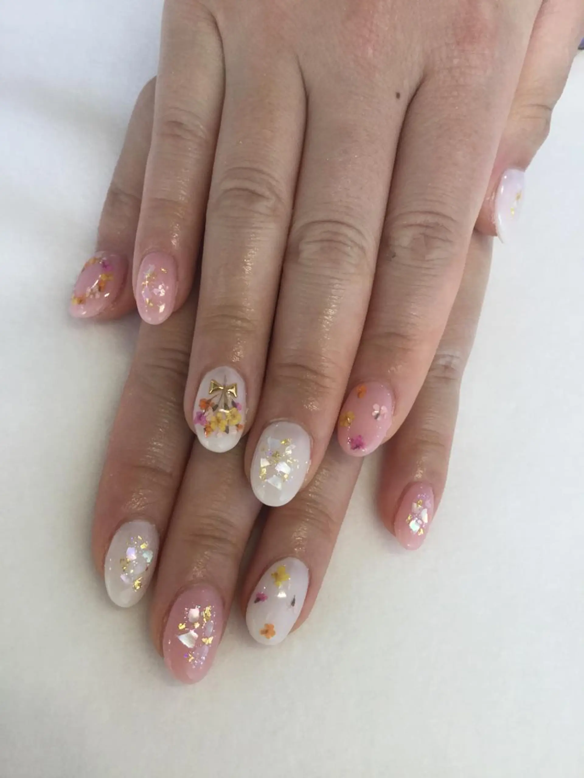 ネイル 💎🐰 saki. m 🐰💎のネイルデザイン