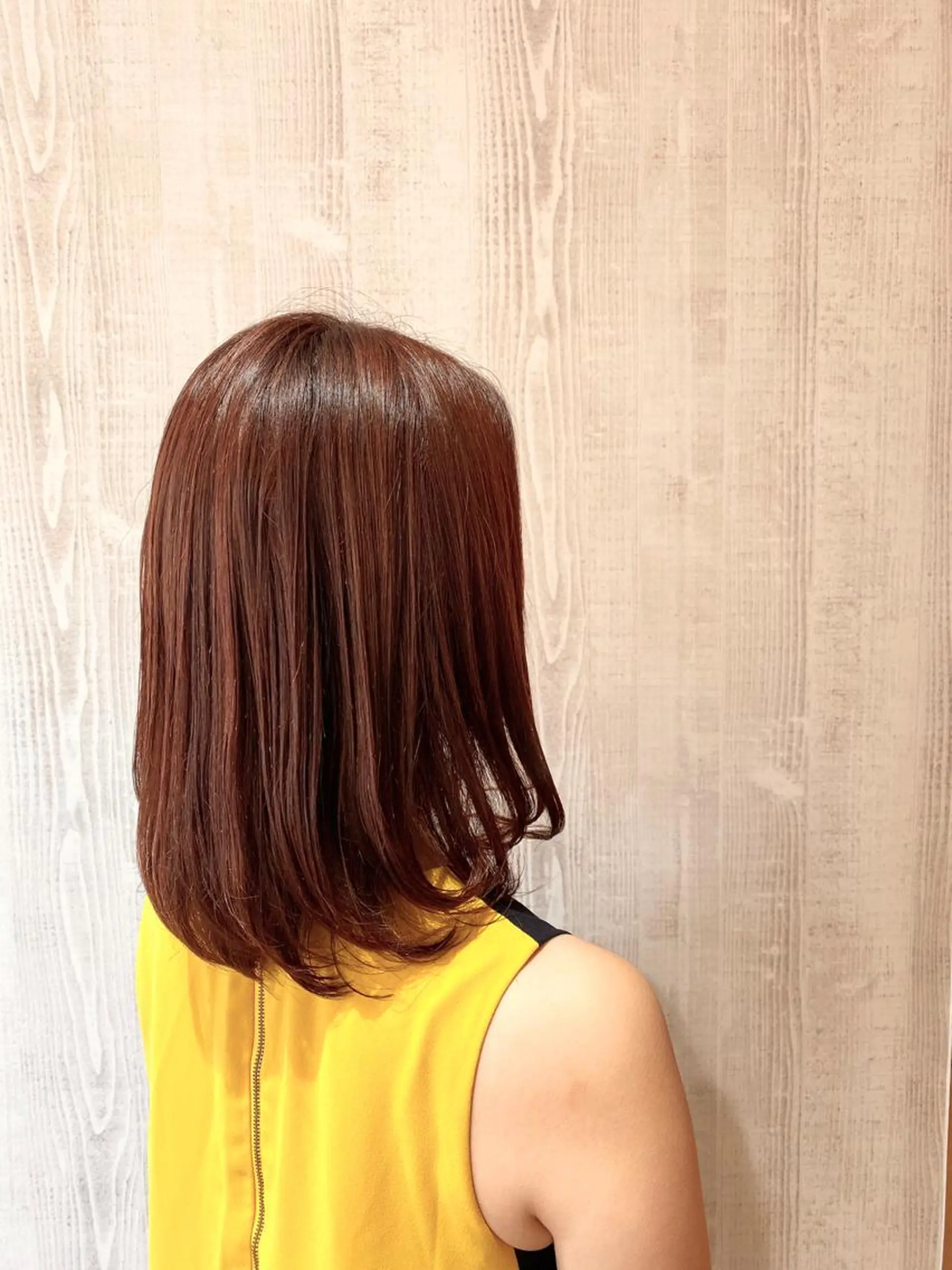 ミディアム カラー イルミナカラー ボブ カット ヘアカラー トリートメント Kazu .Kのヘアスタイル