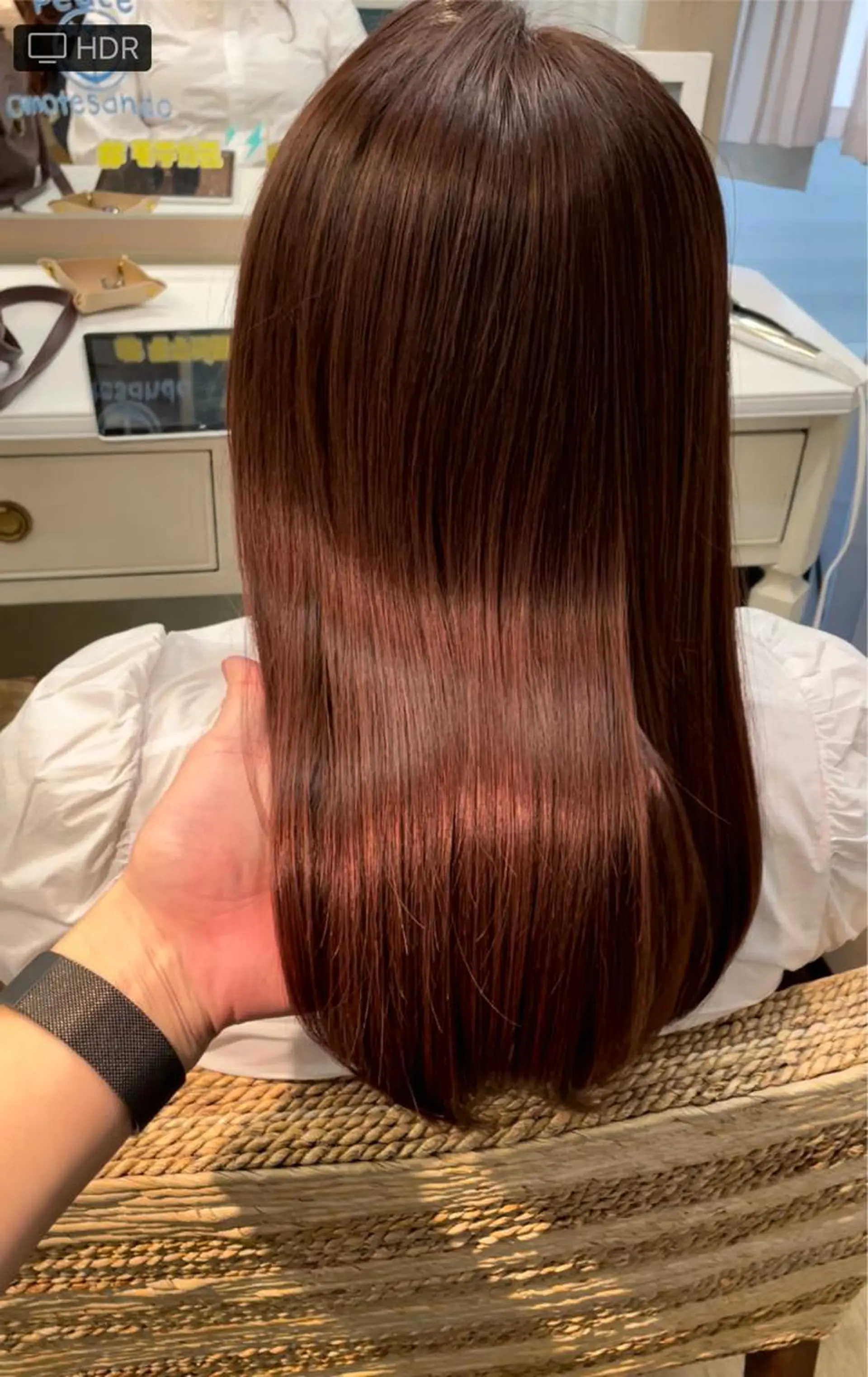 ロング パーマ 【レイヤーカット】 関根【コテ巻パーマ】のヘアスタイル