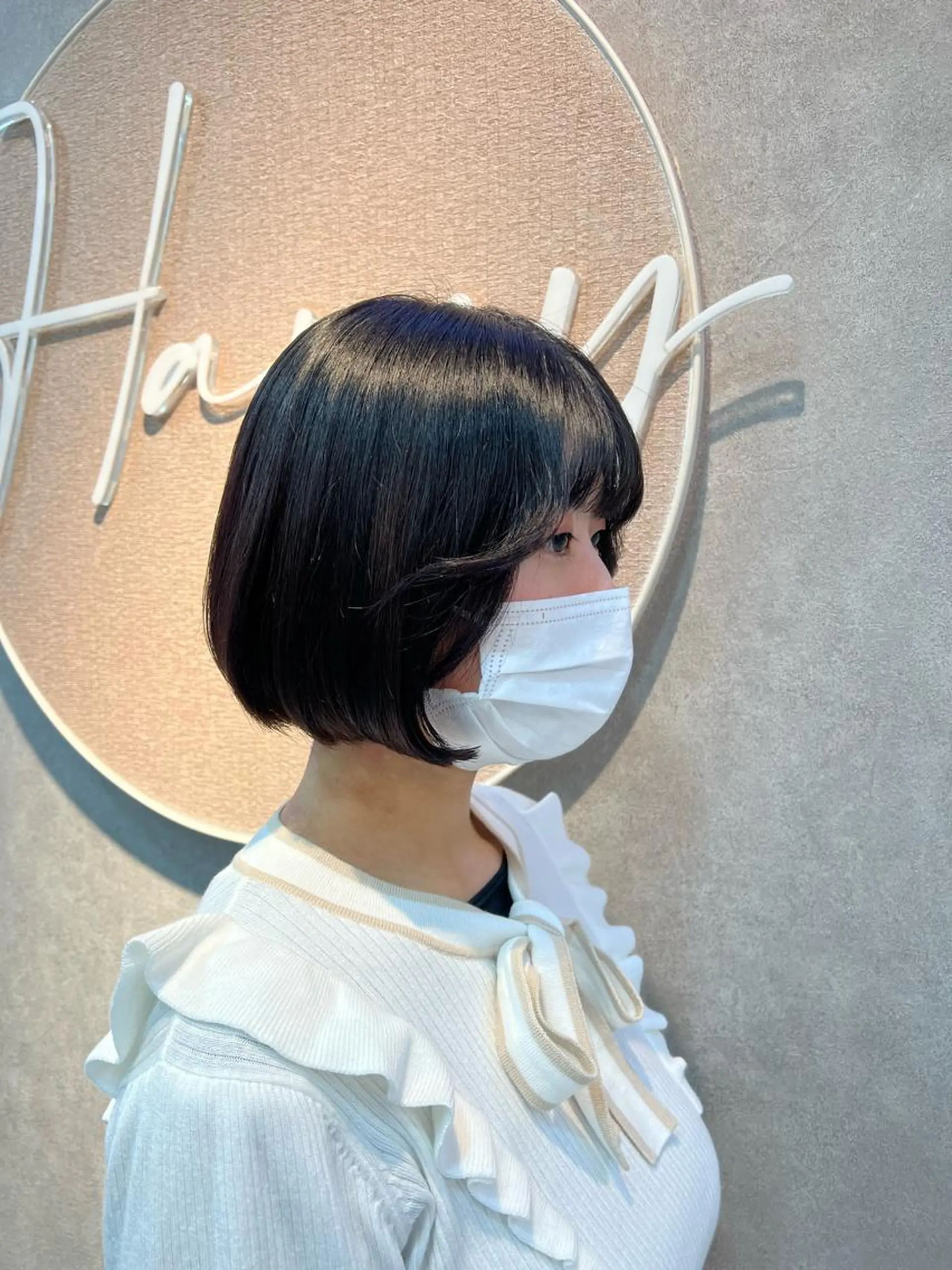 ショート ボブ 🐝Haney .haruka🐝のヘアスタイル
