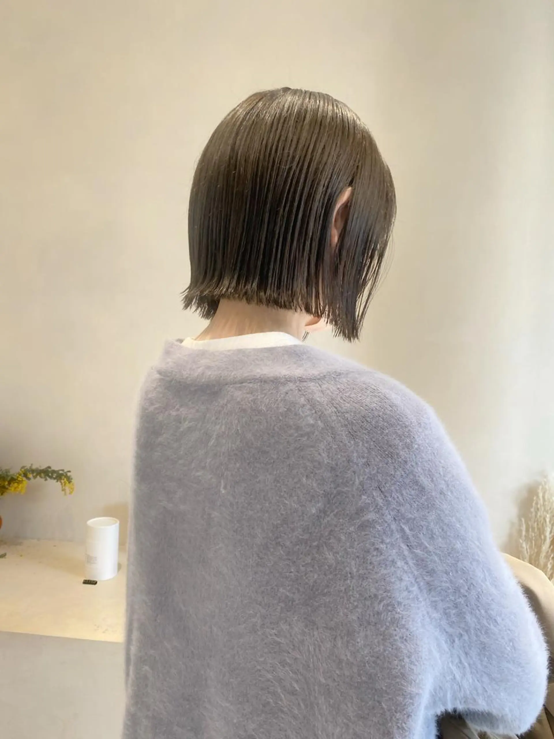 ショート カラー ボブ/ミニボブ 透明感カラーkadoのヘアスタイル