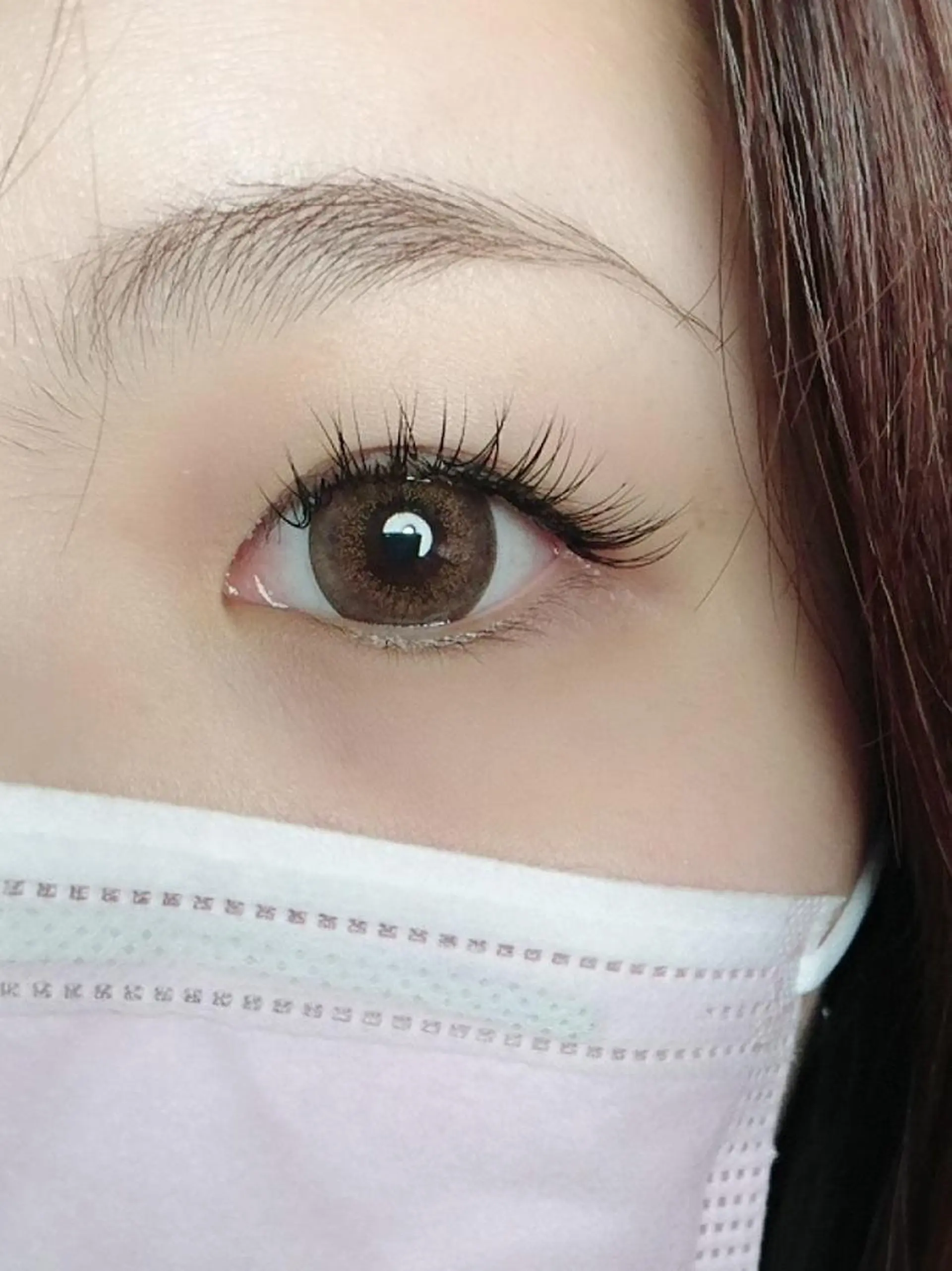 マツエク・マツパ 目尻長め shimizu mayuのマツエク・マツパデザイン