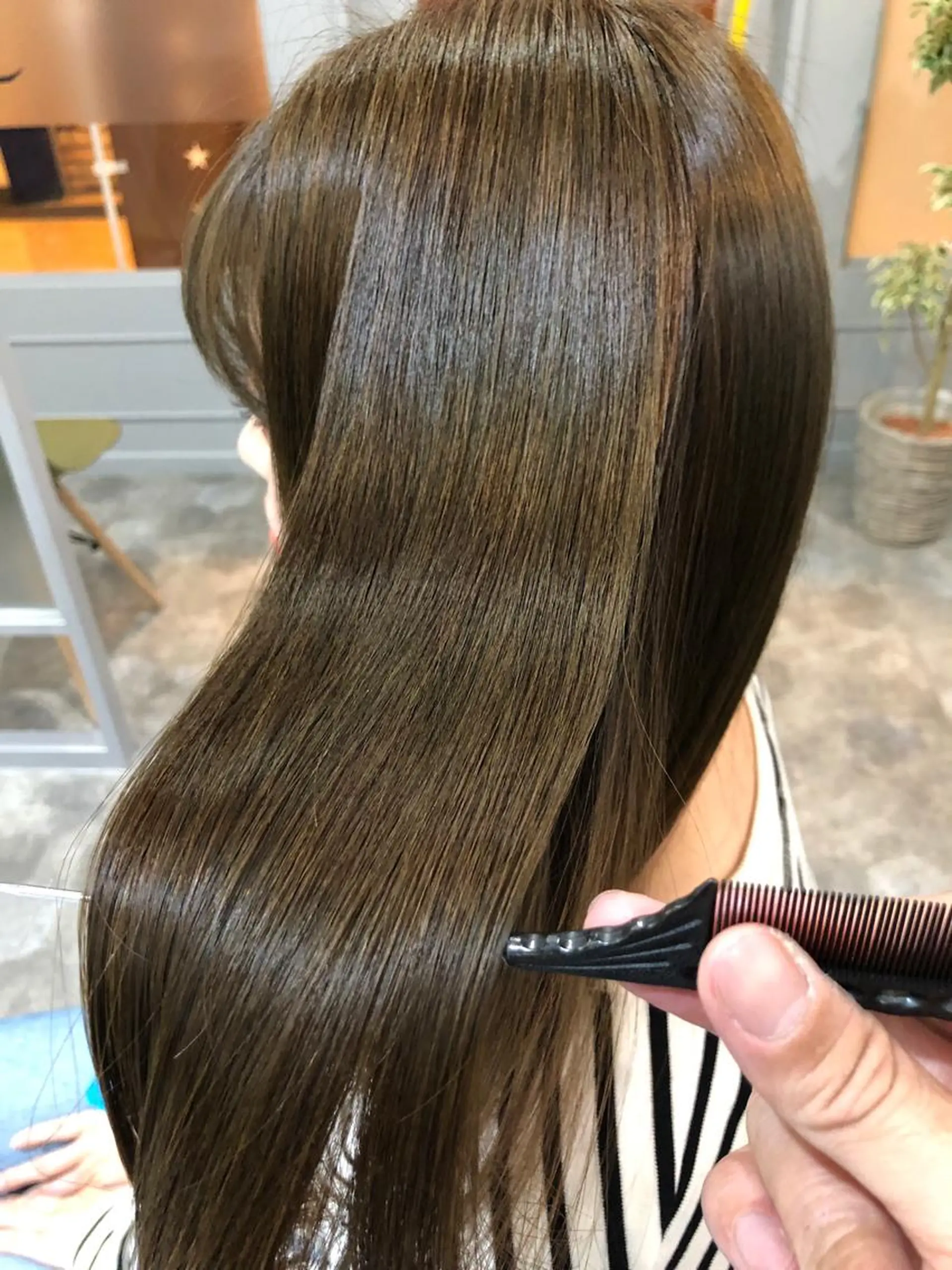 ロング カラー 透明感カラー カット ヘアカラー トリートメント hair care ACRO店長　谷のヘアスタイル