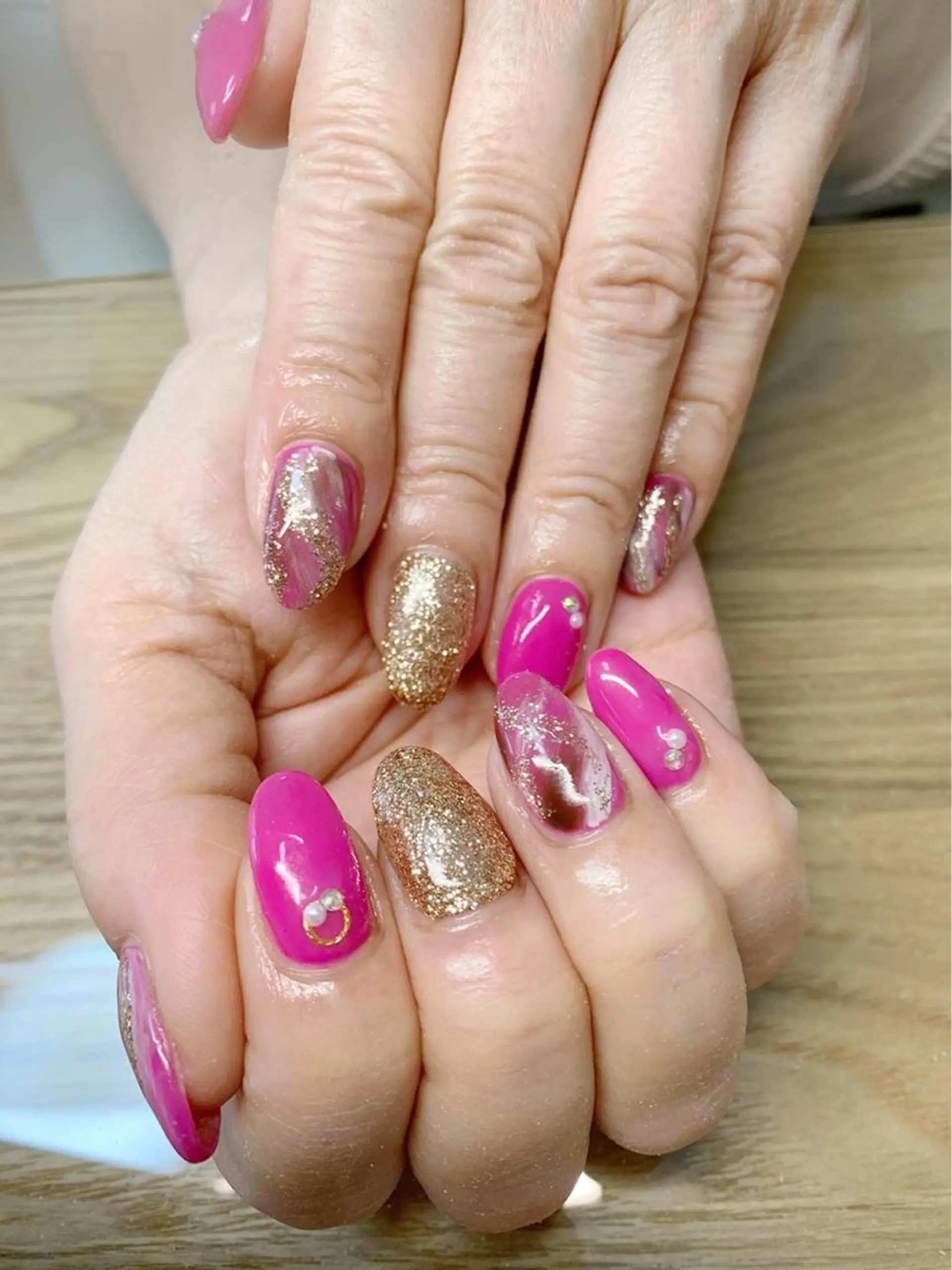 ネイル フットネイル グリーン オフィスネイル ワンカラーネイル 春ネイル Lily Blancheのその他イメージ