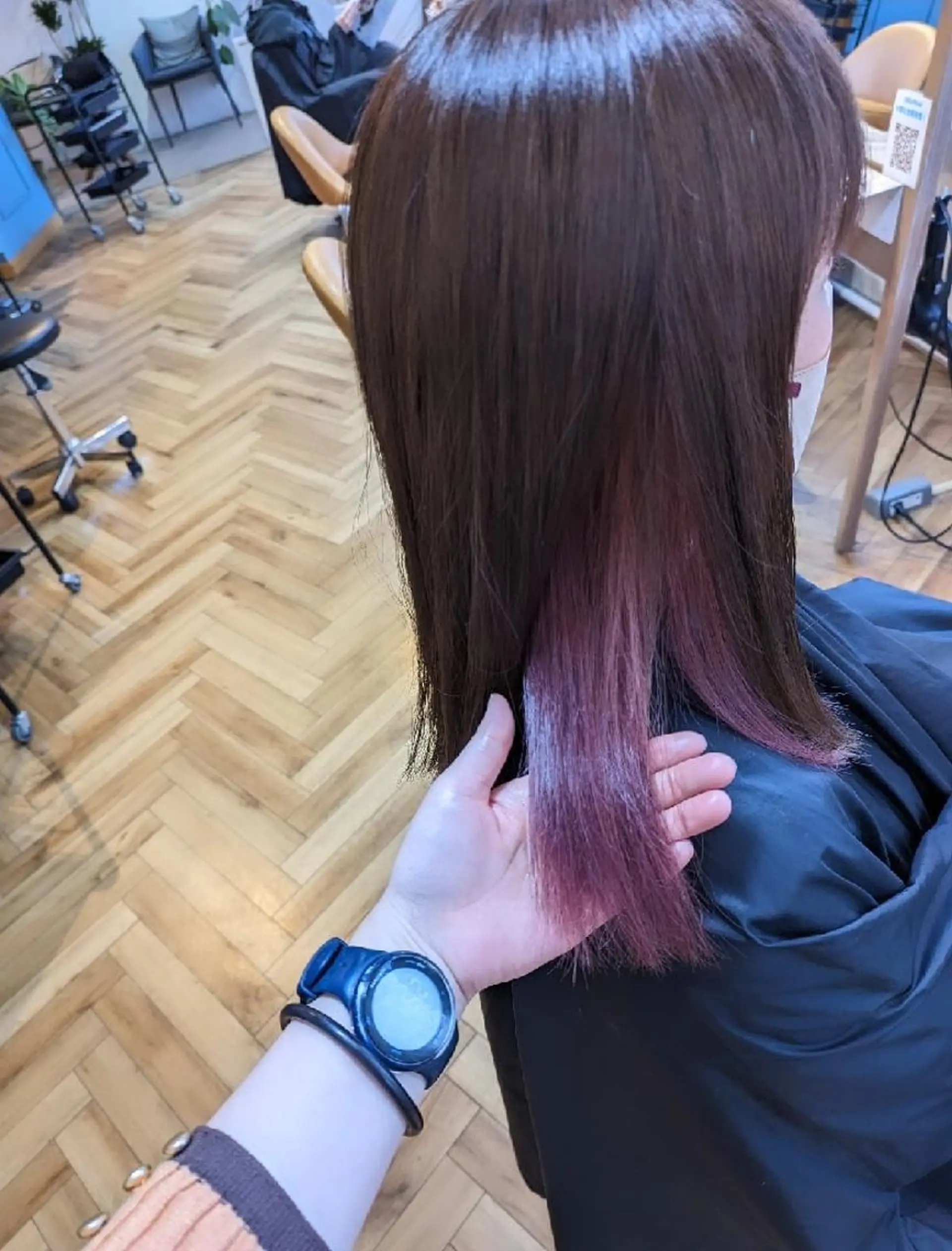 セミロング カット ヘアカラー newi 天王寺　 masakoのヘアスタイル