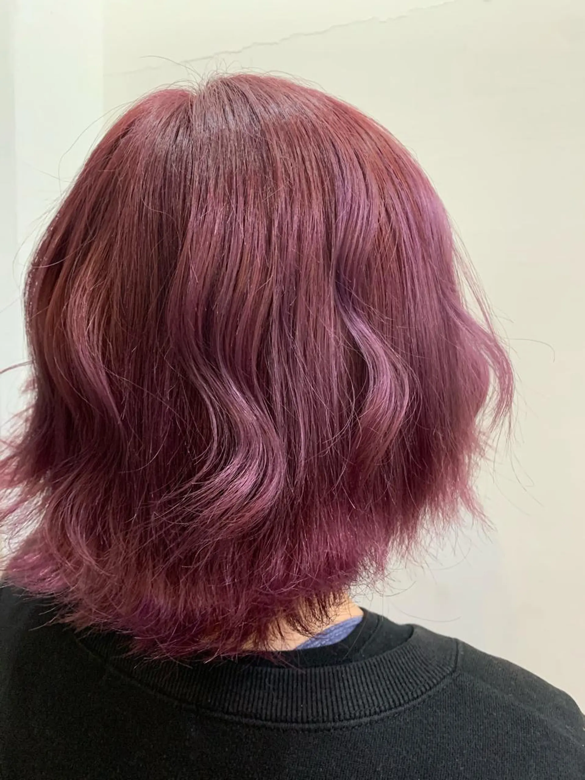 ミディアム カラー パーマ ヘアアレンジ メンズ キッズ ネイル マツエク・マツパ アイブロウ メンズブリーチ ブリーチ 眉カラー 🤍韓国風レイヤー/ 艶髪🤍鳥越美羽のヘアスタイル