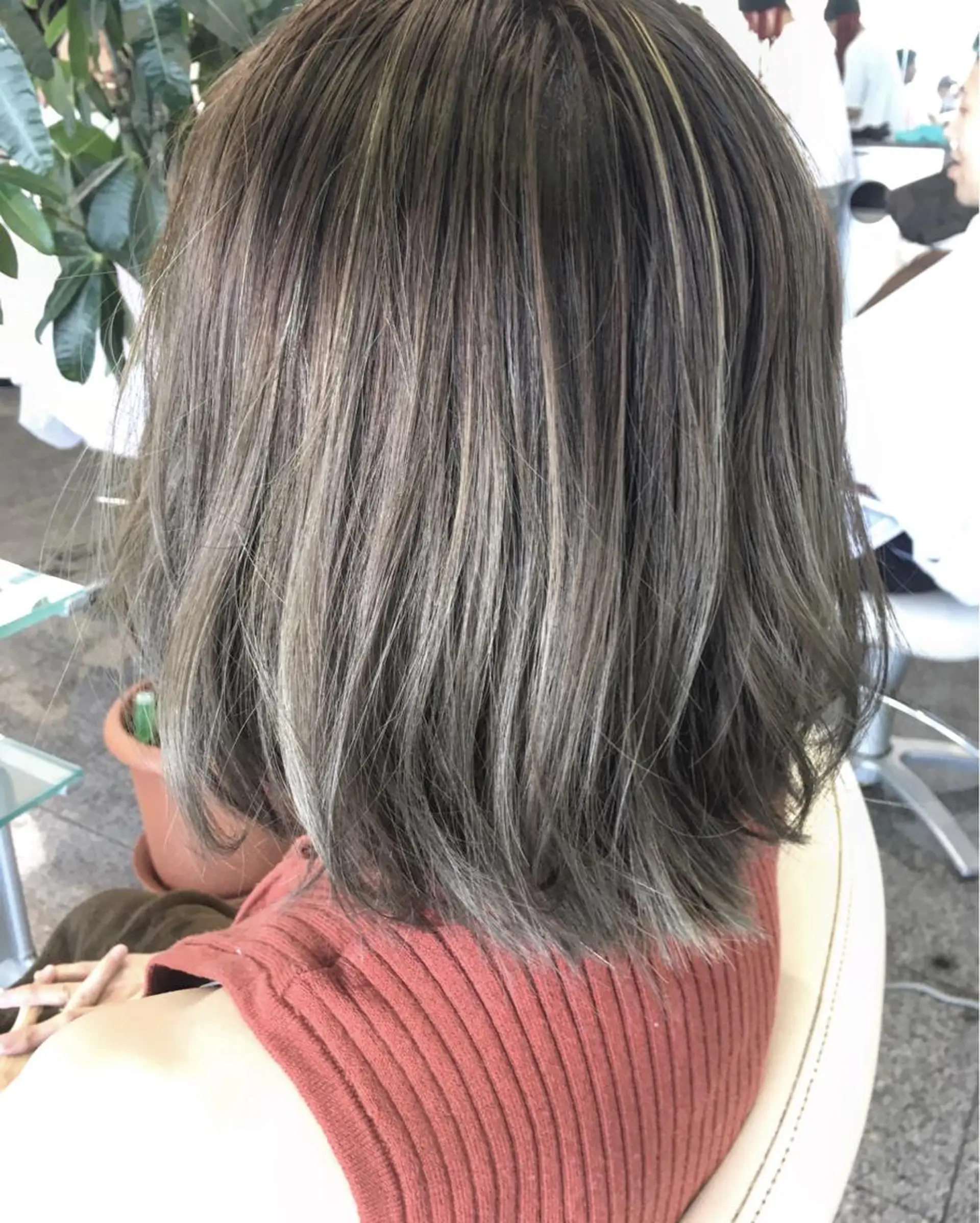 ミディアム カラー 河合秀明/ショート /ボブ/レイヤーのヘアスタイル