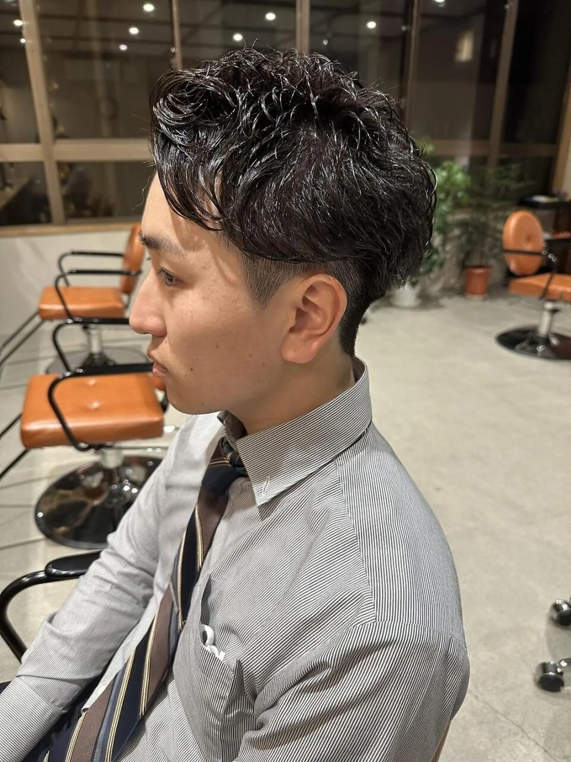 メンズ カット パーマ eiji ／ waltのヘアスタイル