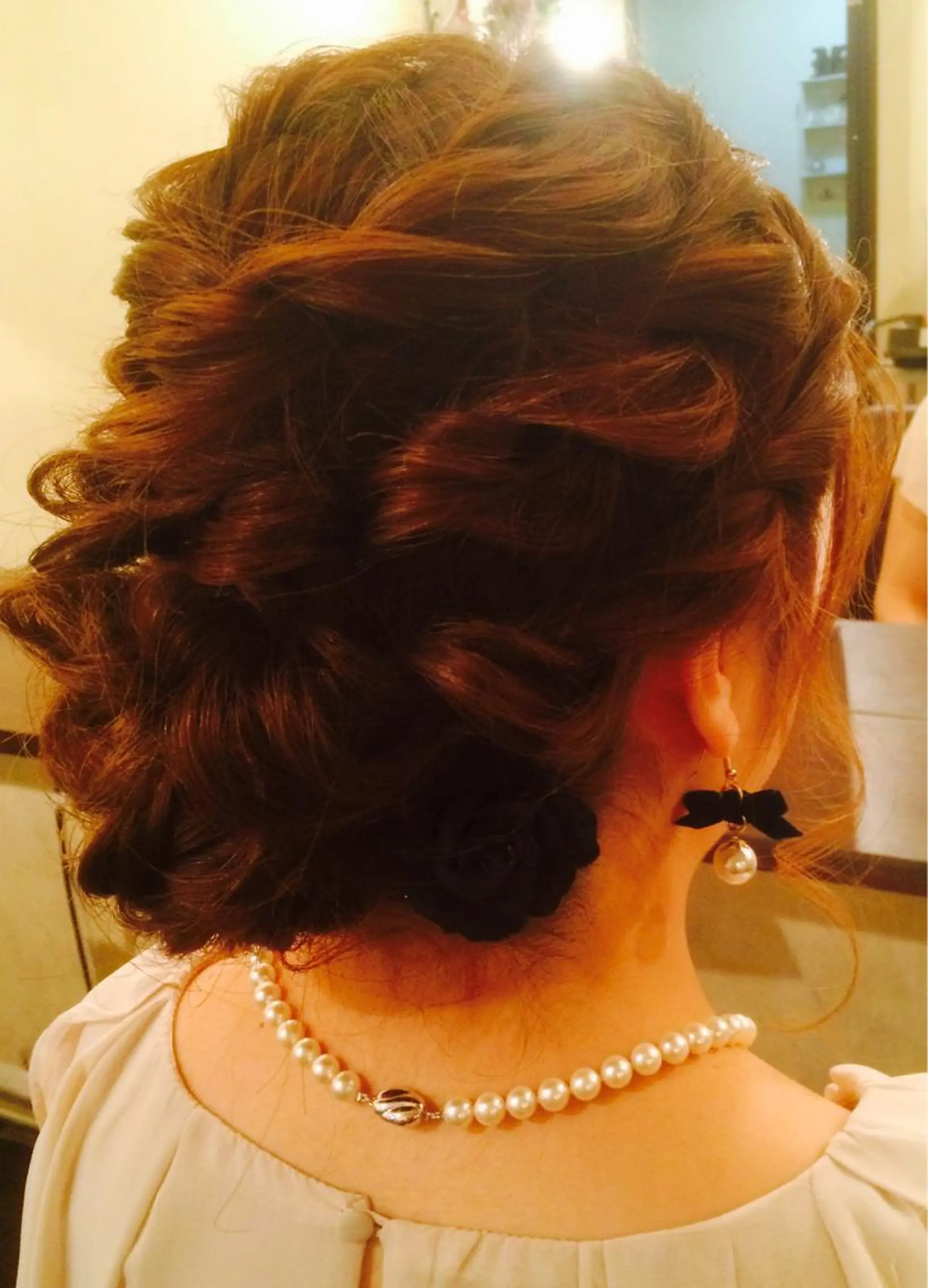 ヘアアレンジ ヘアセット CAnameのヘアスタイル