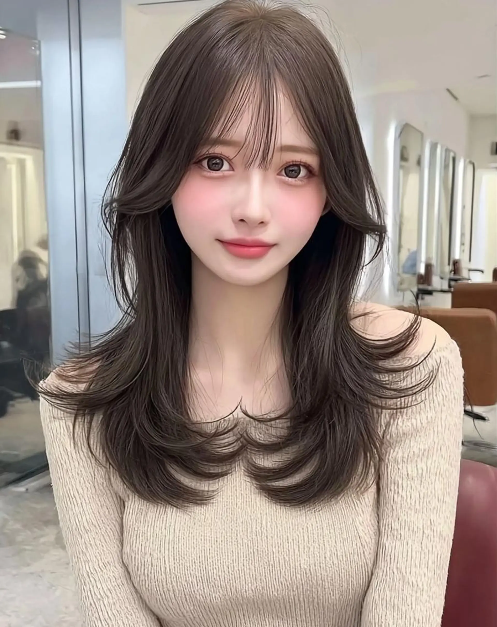 ロング 髪質改善 縮毛矯正 カット ヘアカラー トリートメント 美髪メニュー特化✨️ ひなののヘアスタイル