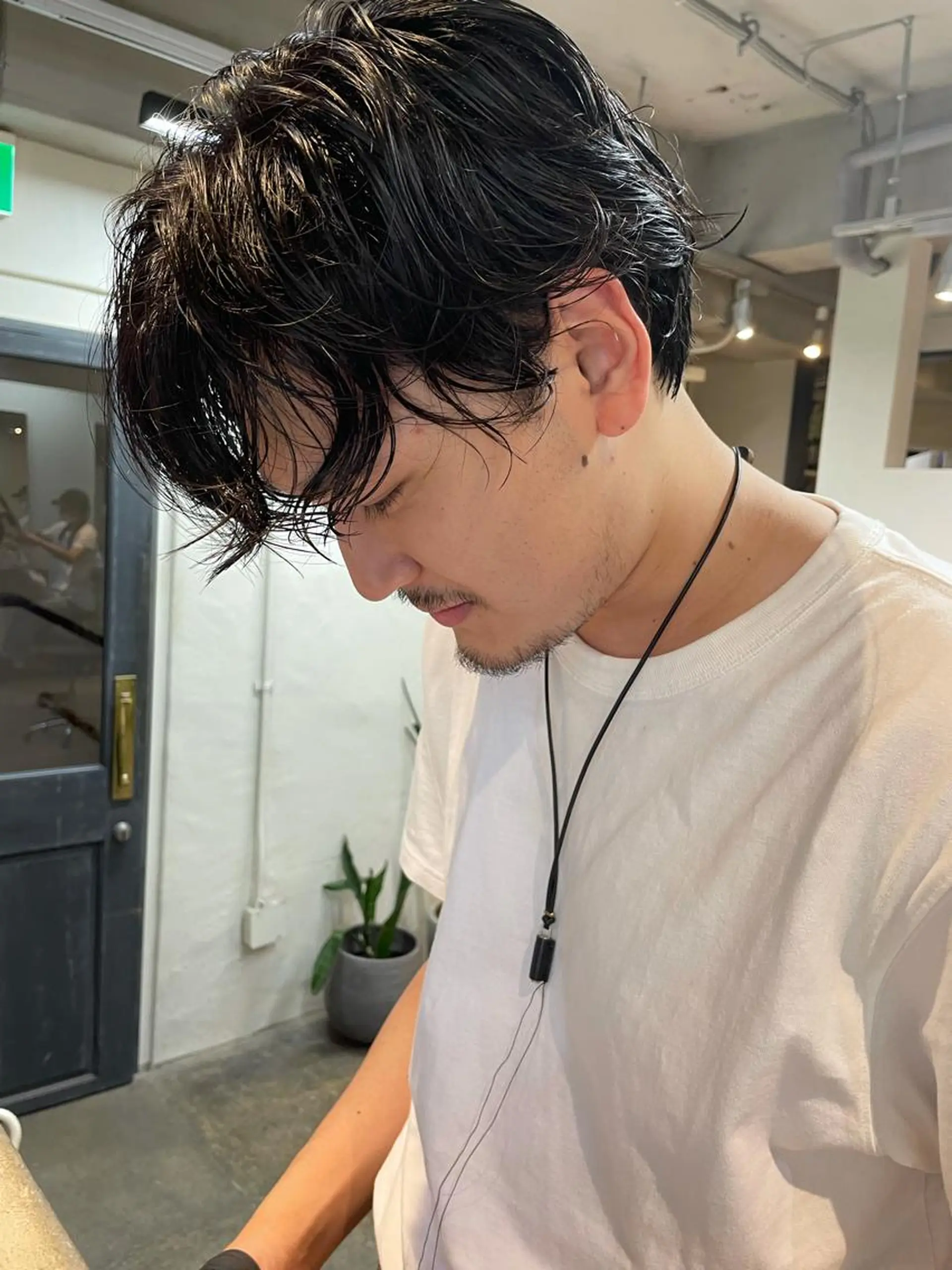 メンズ 斎藤祐樹 /レイヤー/パーマのヘアスタイル